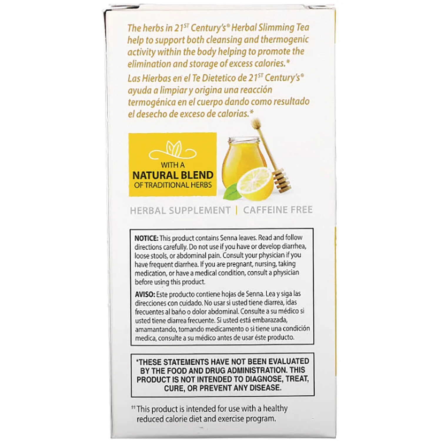 Herbal Slimming Tea - Honey Lemon - Image 3