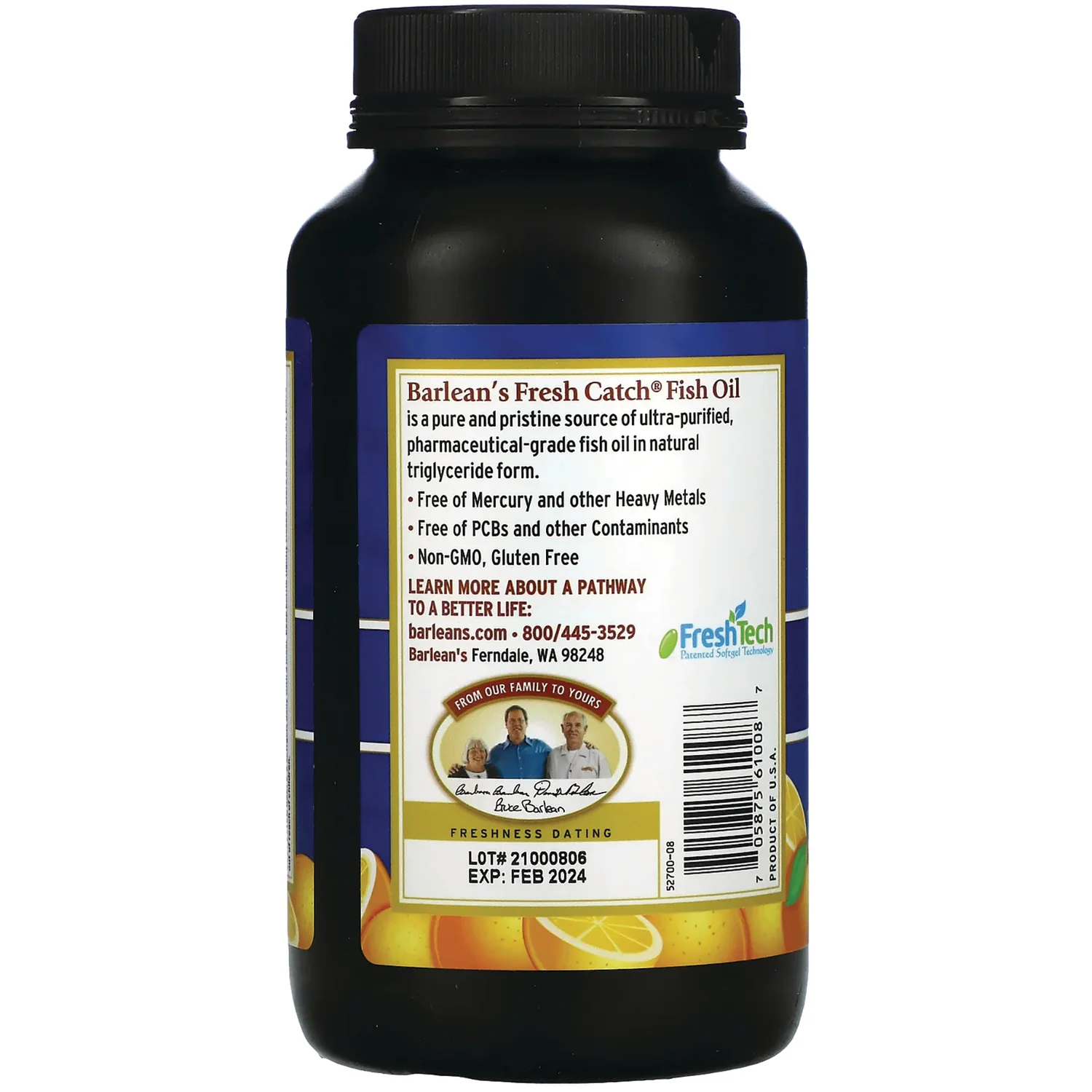 Fresh Catch Fish Oil - Orange - Image 3