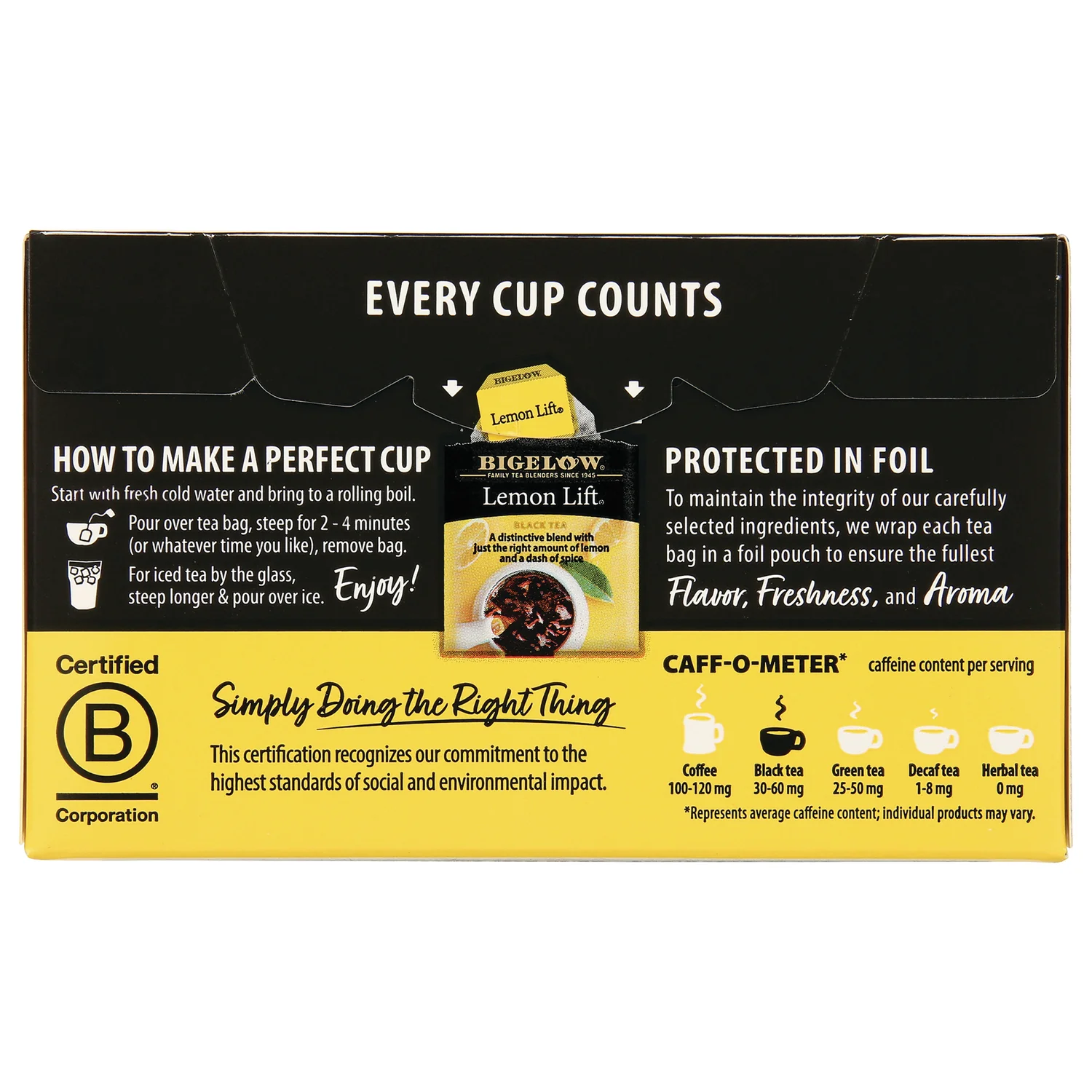 Lemon Lift Black Tea - Image 3