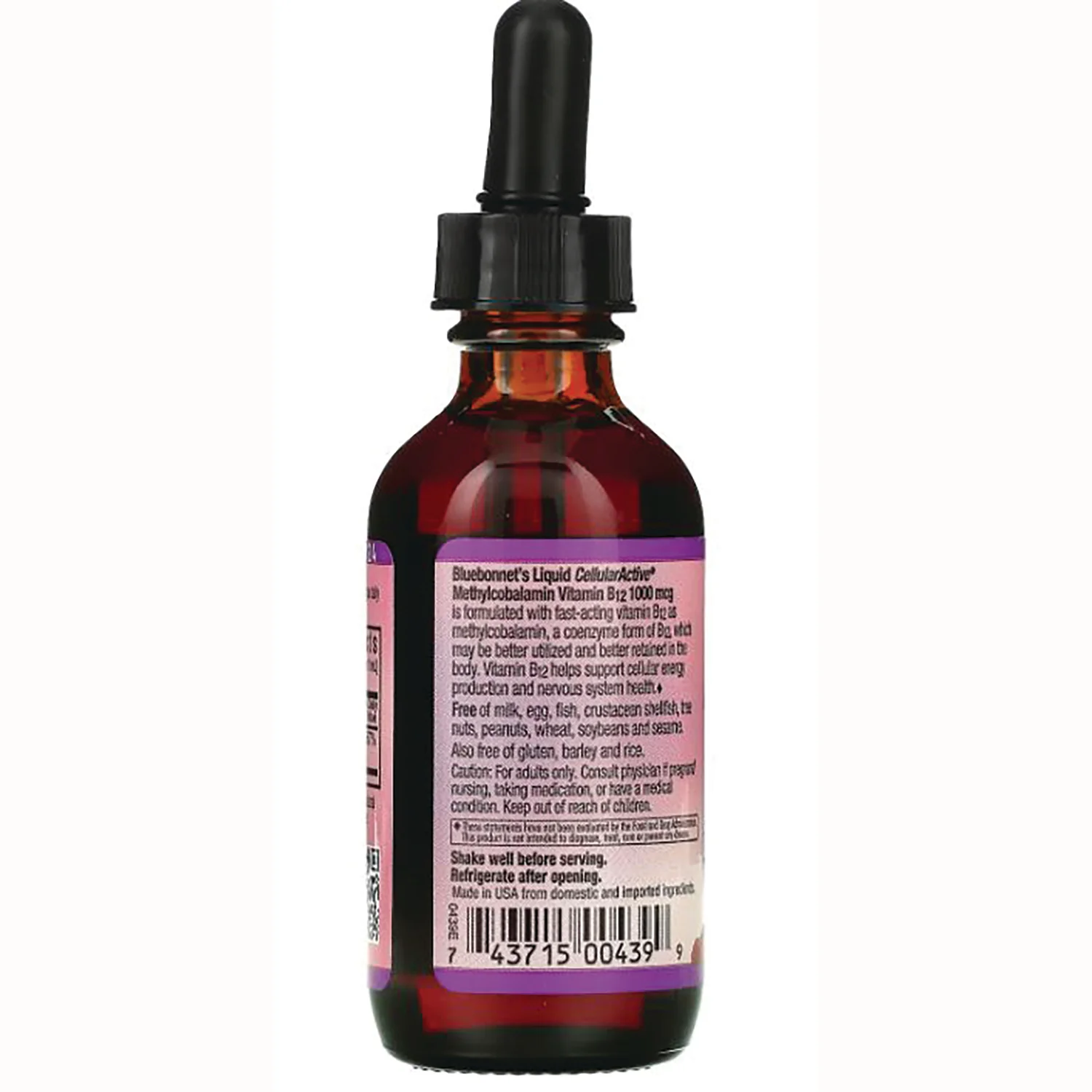 Liquid Methylcobalamin Vitamin B12 - Raspberry - Image 3