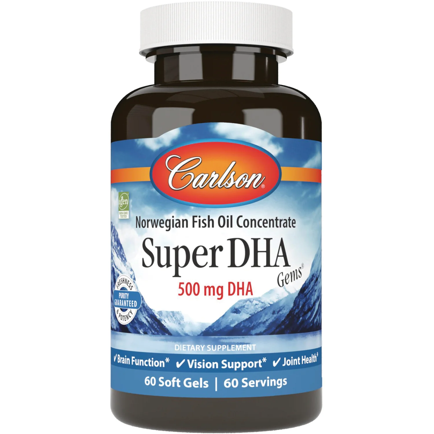 Norwegian Fish Oil Concentrate Super DHA Gems