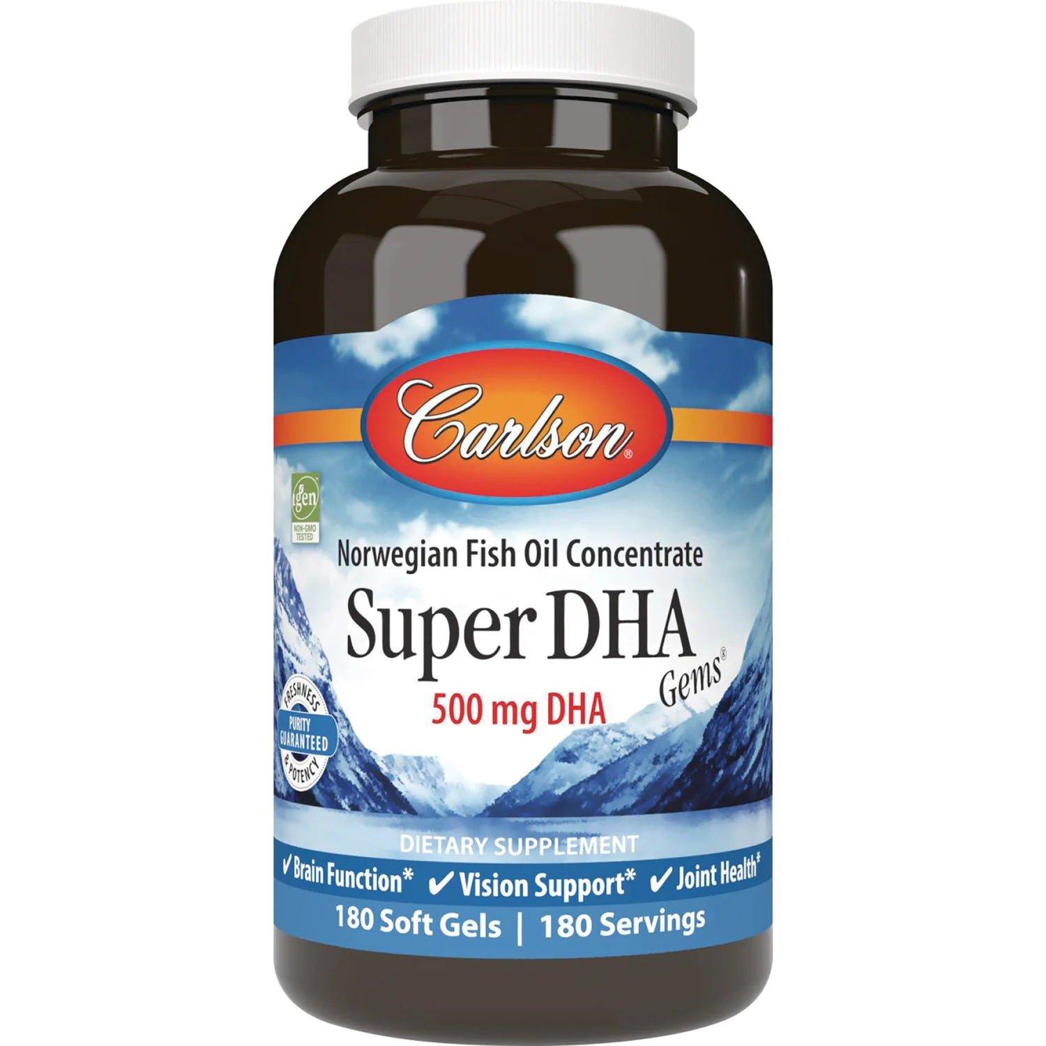 Norwegian Fish Oil Concentrate Super DHA Gems - Image 2