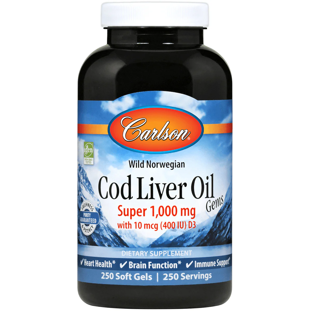 Wild Norwegian Cod Liver Oil Gems - Image 2