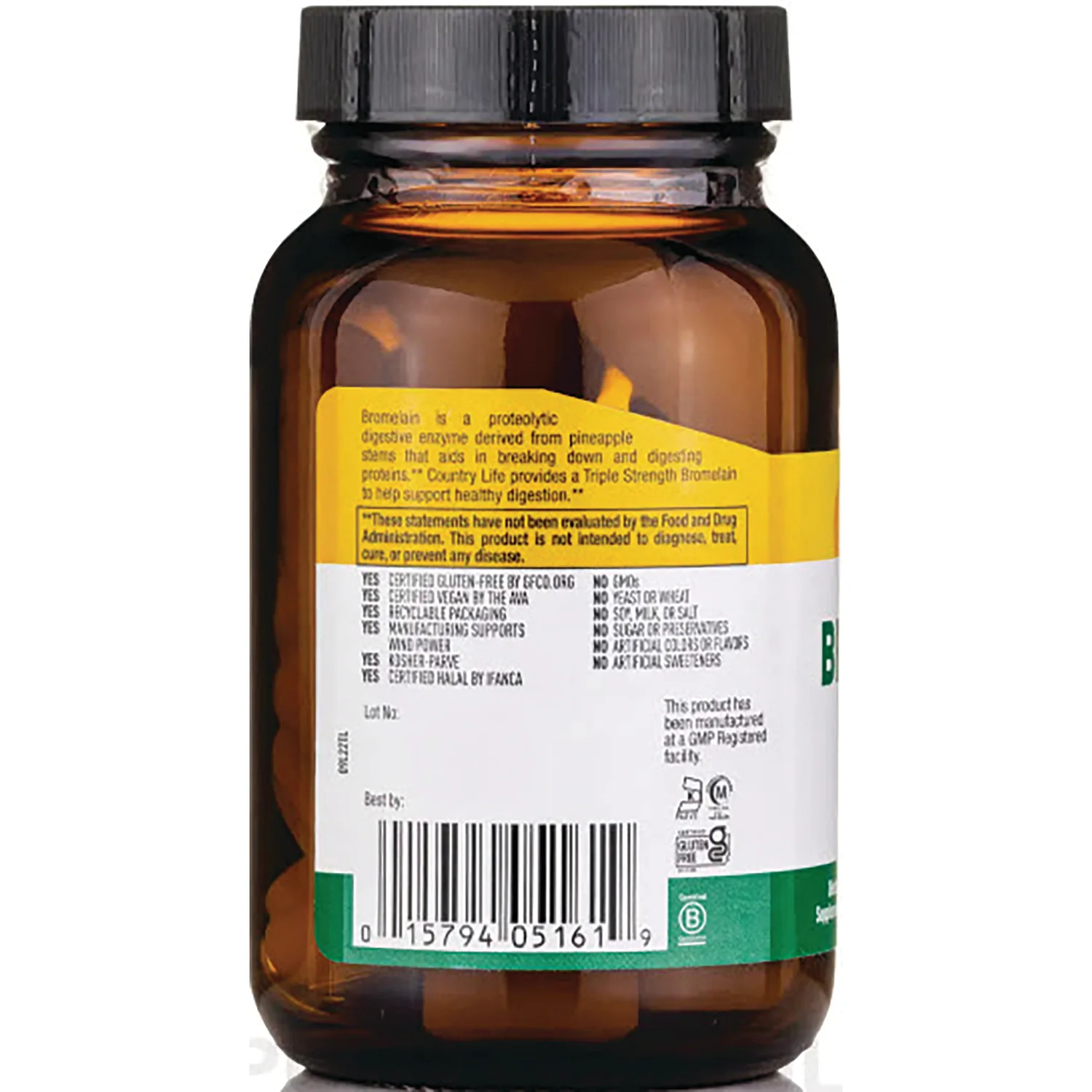Triple Strength Bromelain - Image 3