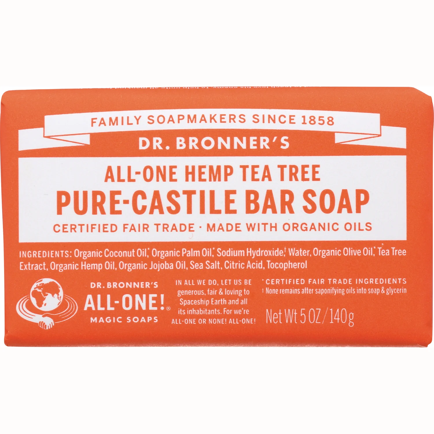 All-One Hemp Pure-Castile Bar Soap - Image 5