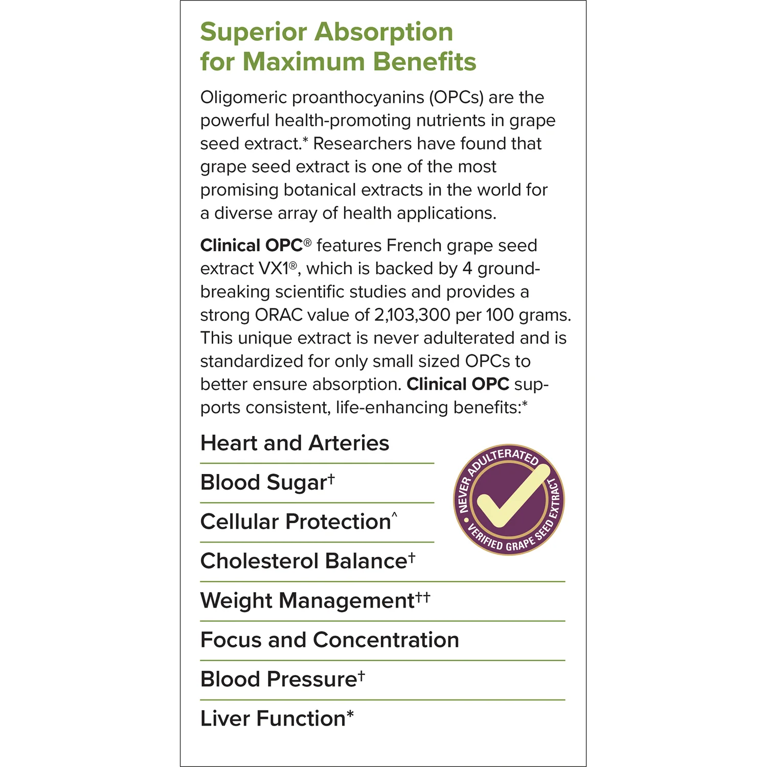 Terry Naturally Clinical OPC - Extra Strength - Image 3