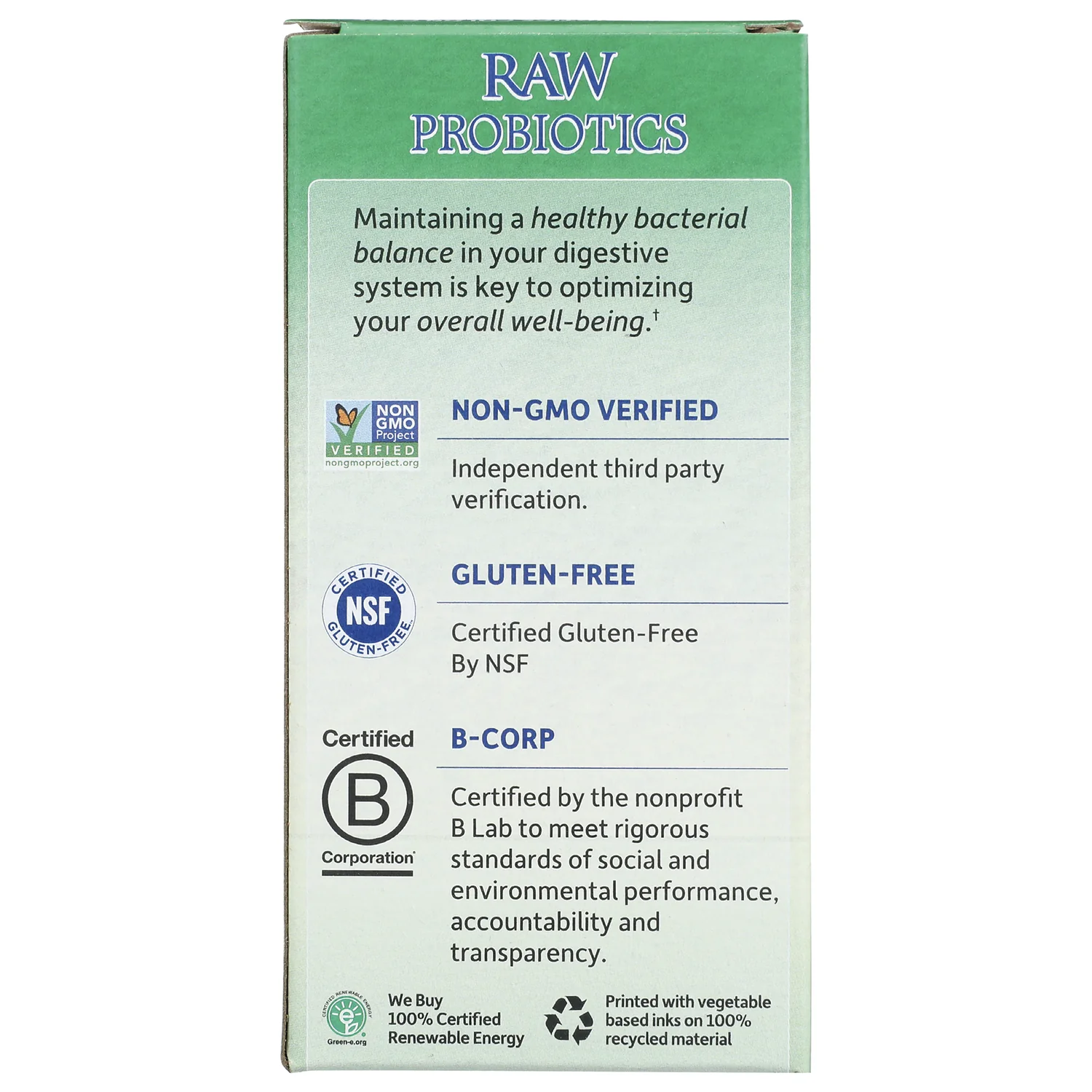 RAW Probiotics Colon Care - Image 4