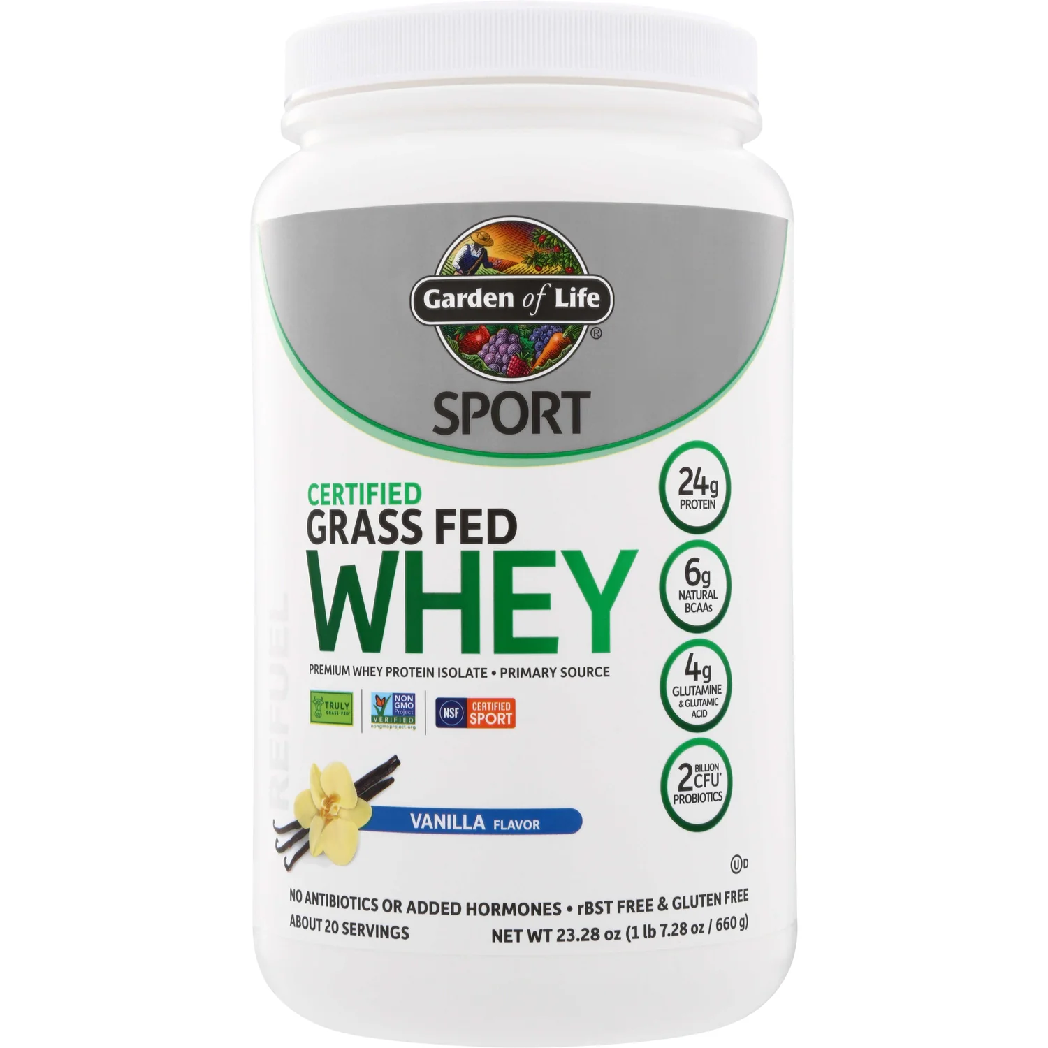 SPORT Certified Grass Fed Whey Protein - Image 2