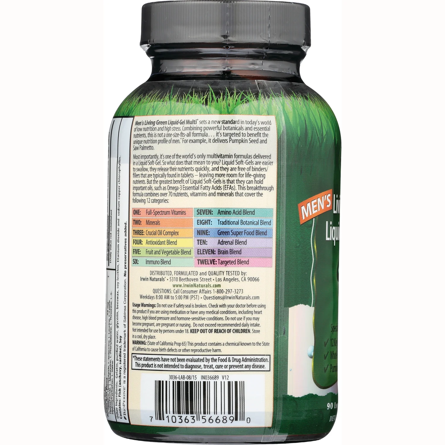 Men's Living Green Liquid-Gel Multi - Image 4