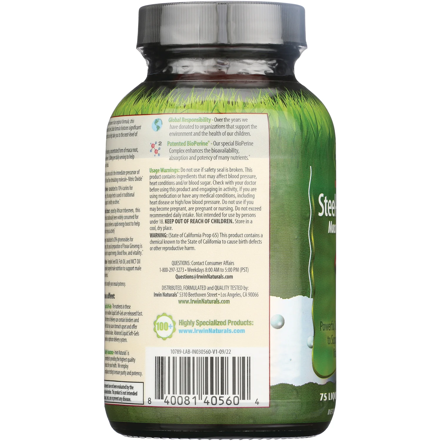 Next Level Steel Libido X2 Maca & L-Arginine - Image 4