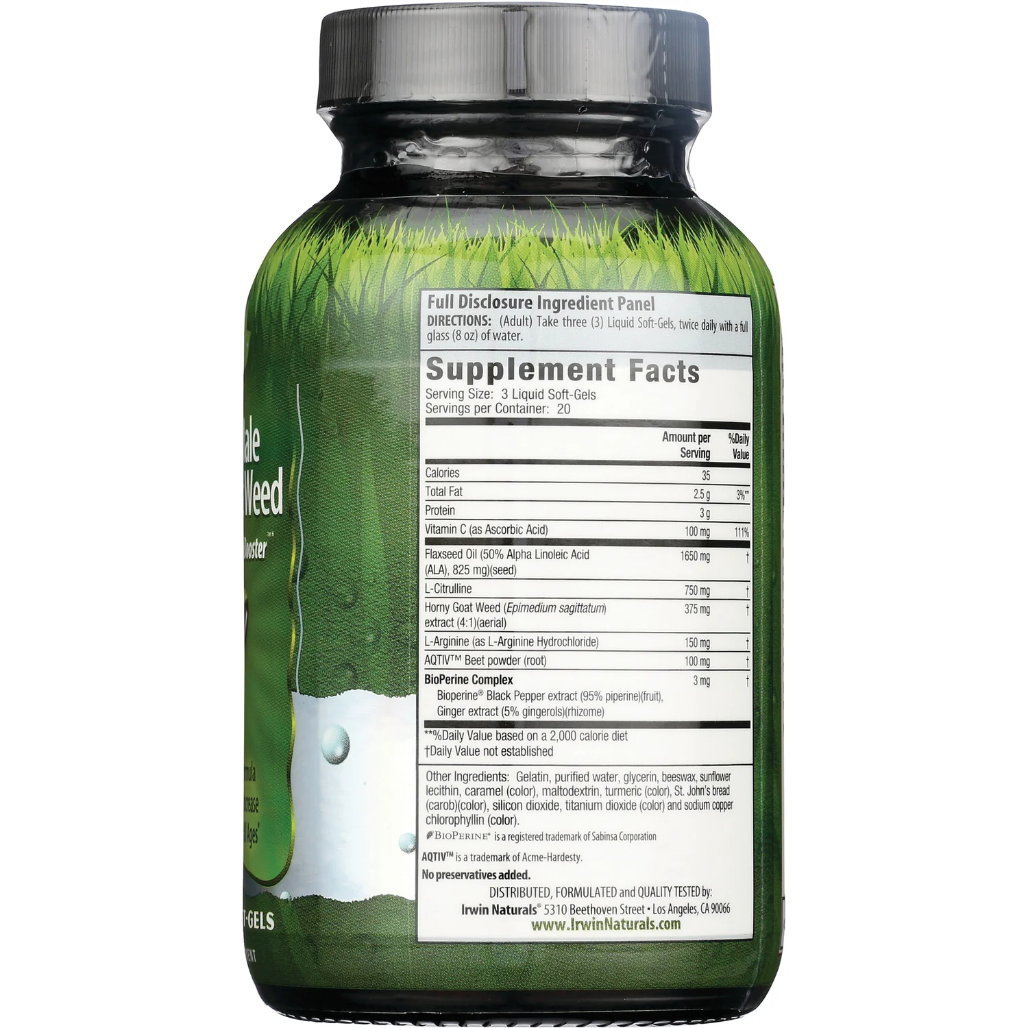Power-Male Horny Goat Weed with Nitric Oxide Booster - Image 2