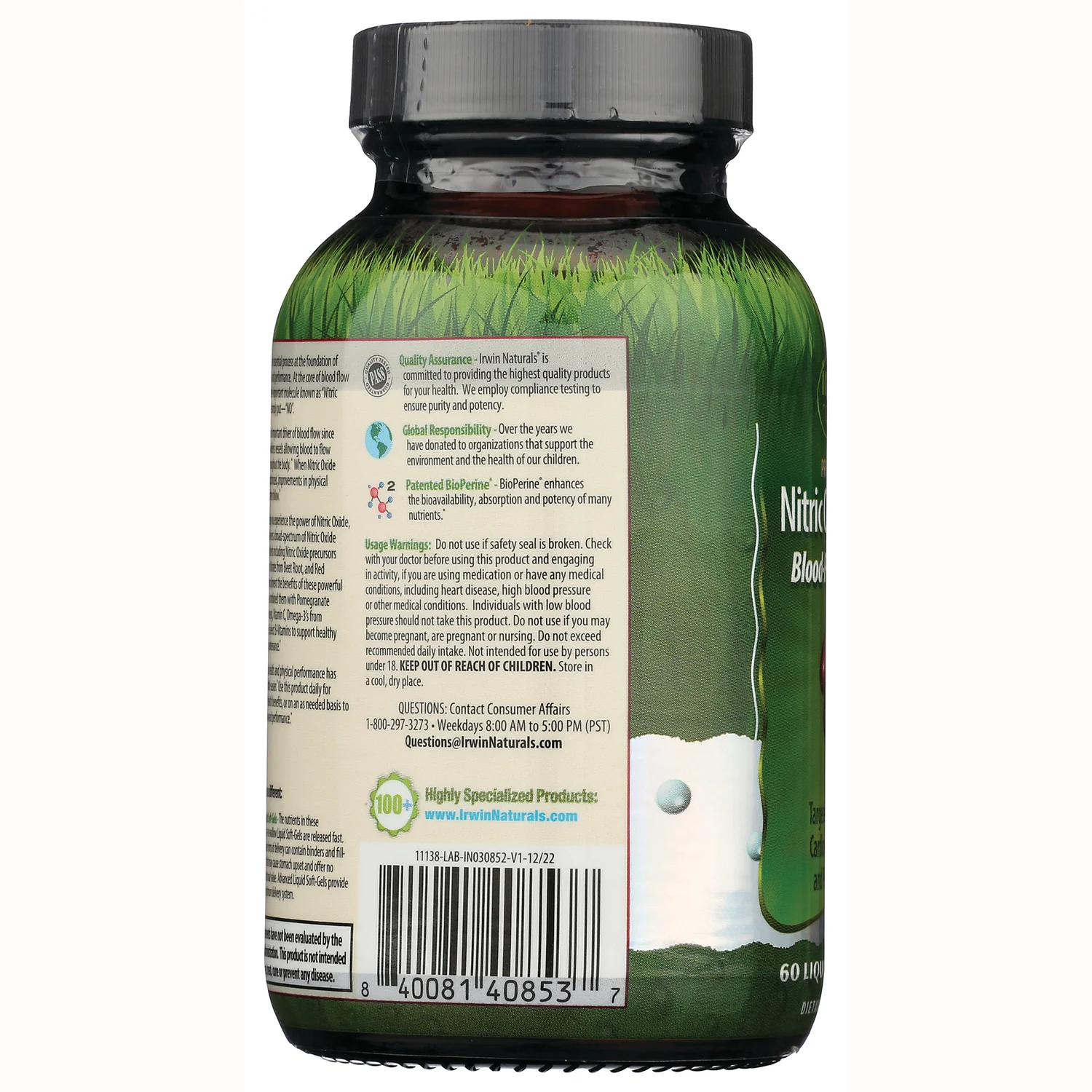 Pro-Active Nitric Oxide PWR Blood-Flow Booster - Image 4