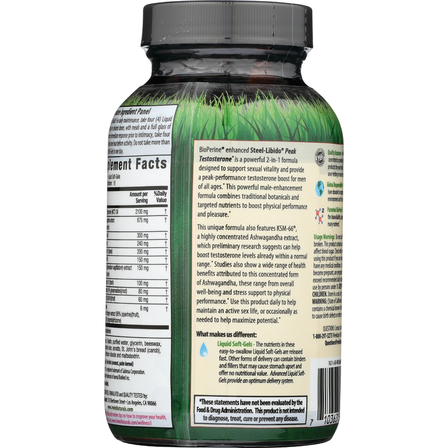 Steel-Libido Peak Testosterone - Image 3