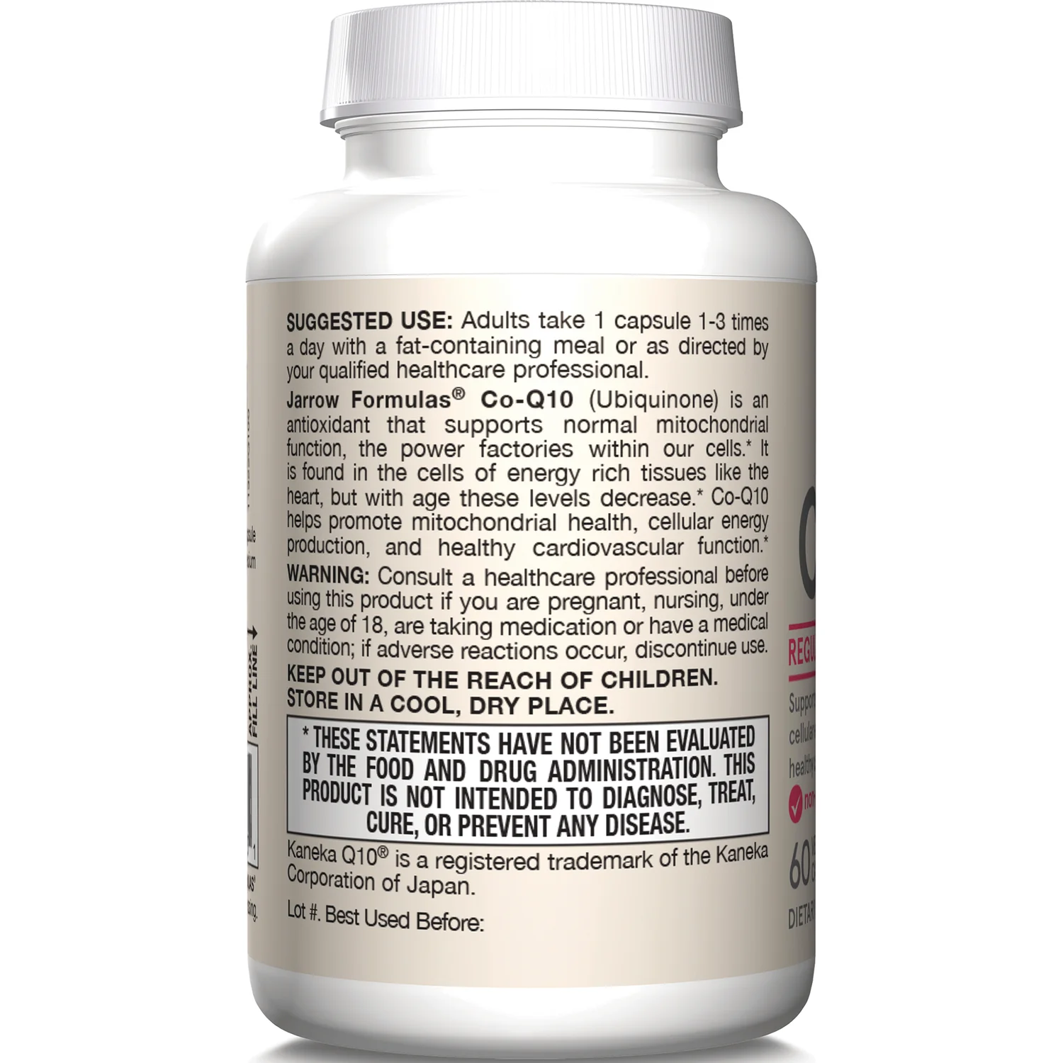 Vegan Co-Q10 Regular Strength - Image 3