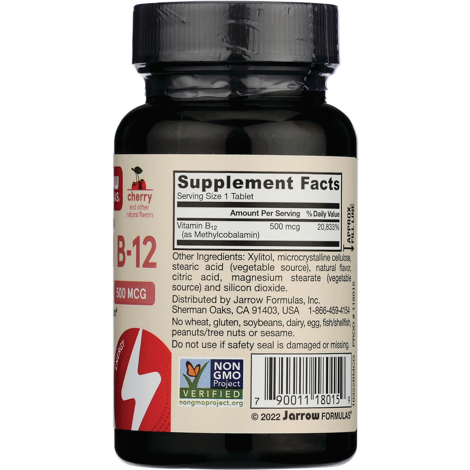 Vegan Methyl B-12 Regular Strength - Cherry - Image 2