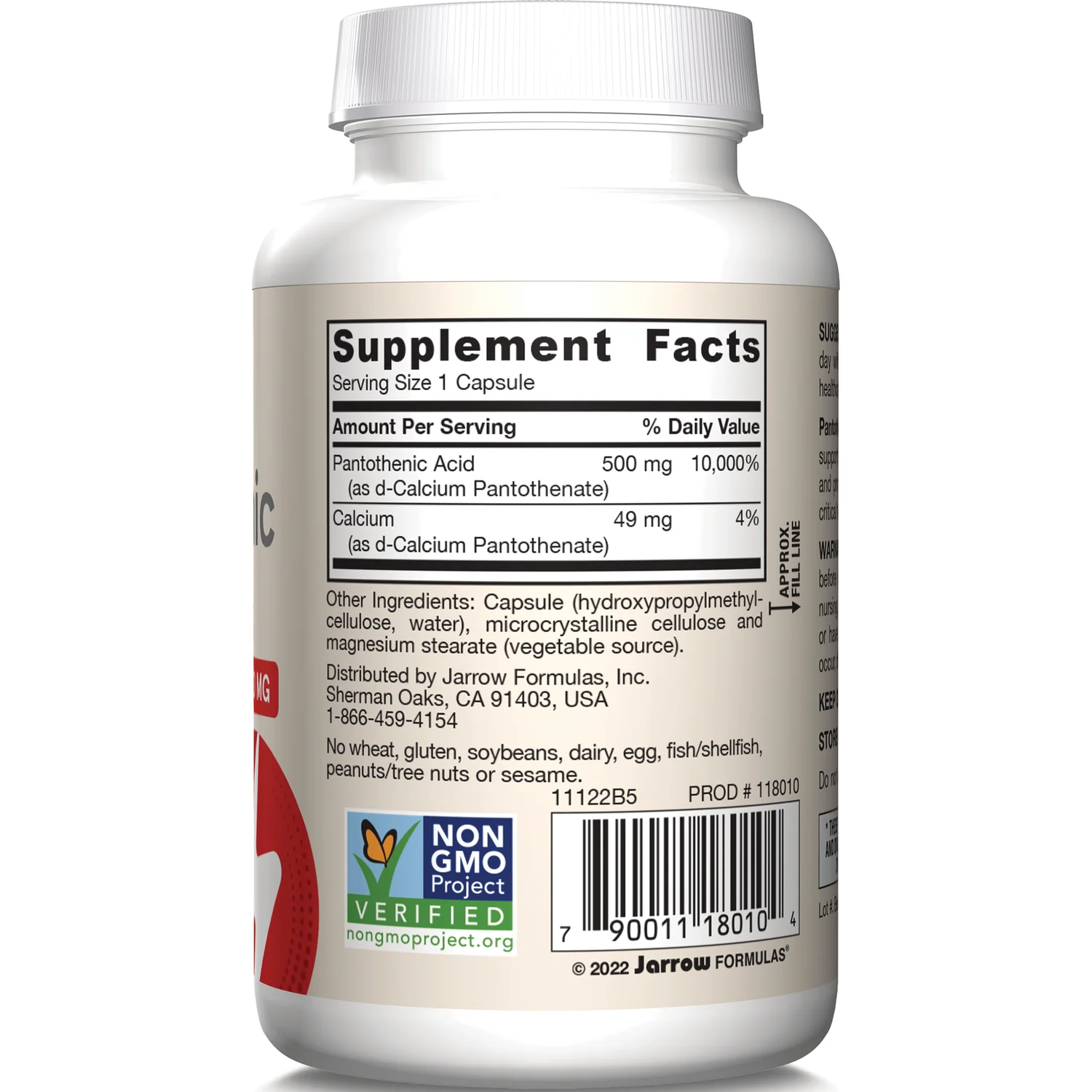 Vegan Pantothenic Acid B5 - Image 2