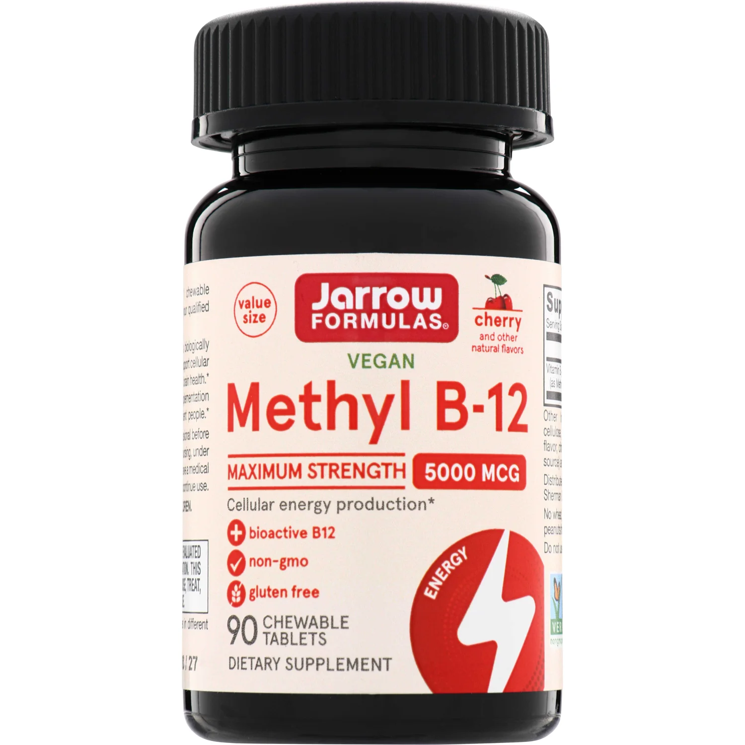 Vegan Methyl B-12 Maximum Strength - Cherry - Image 2