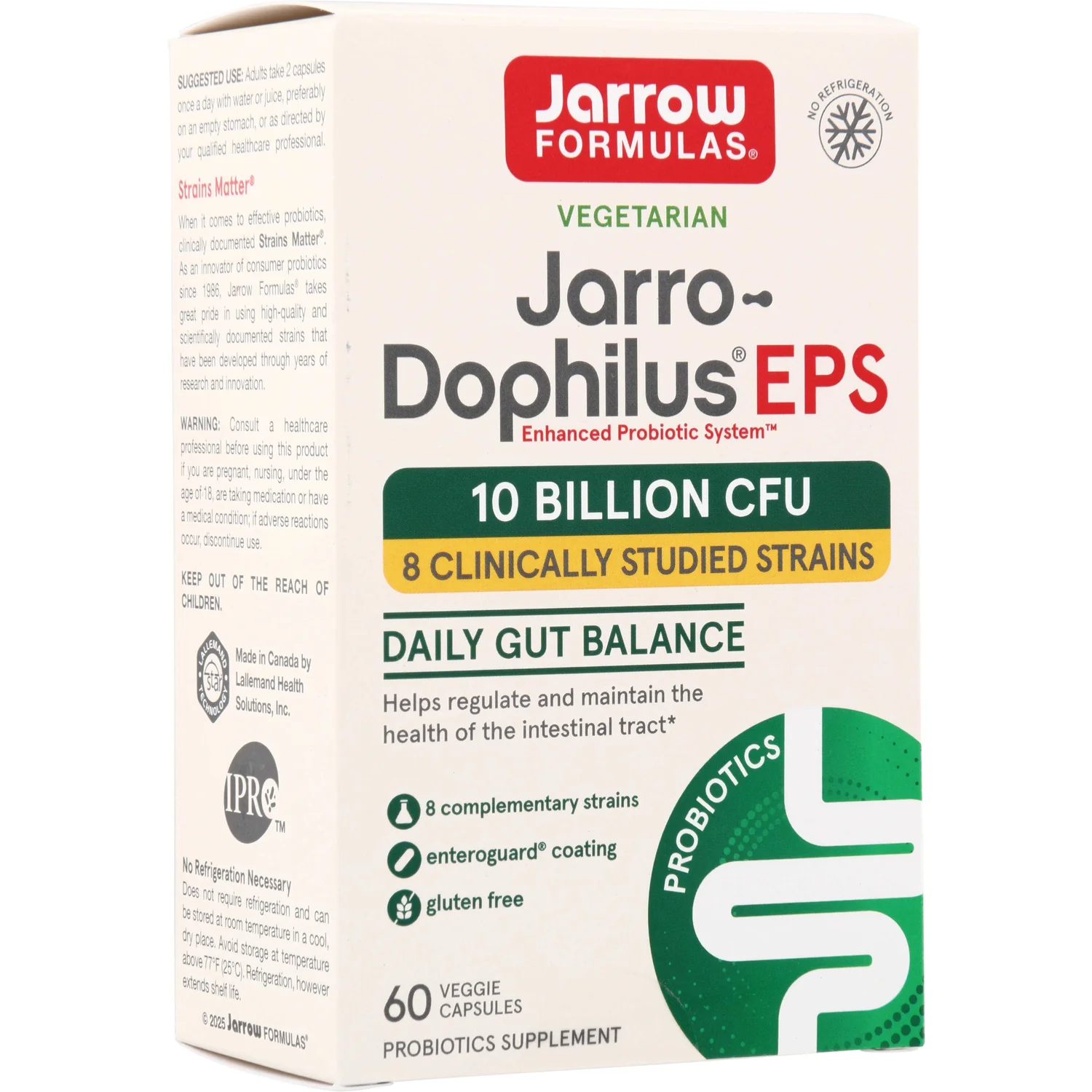 Vegetarian Jarro-Dophilus EPS 10 Billion CFU