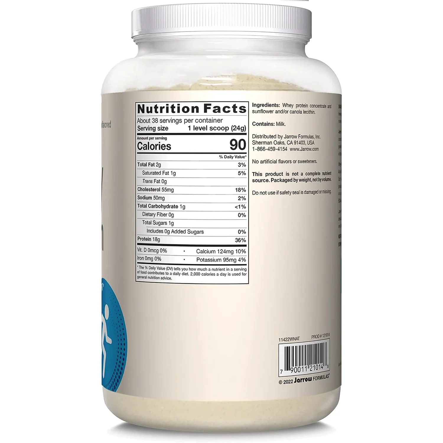 Whey Protein Powder - Unflavored - Image 2