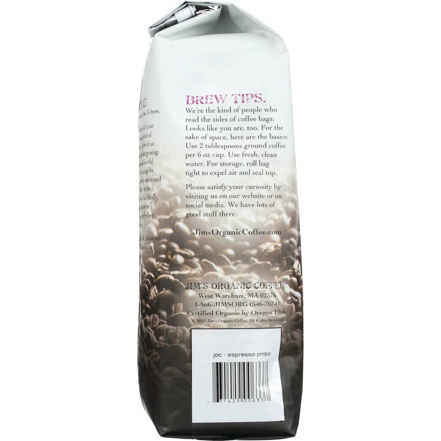 Espresso Jimbo - Whole Bean - Image 2