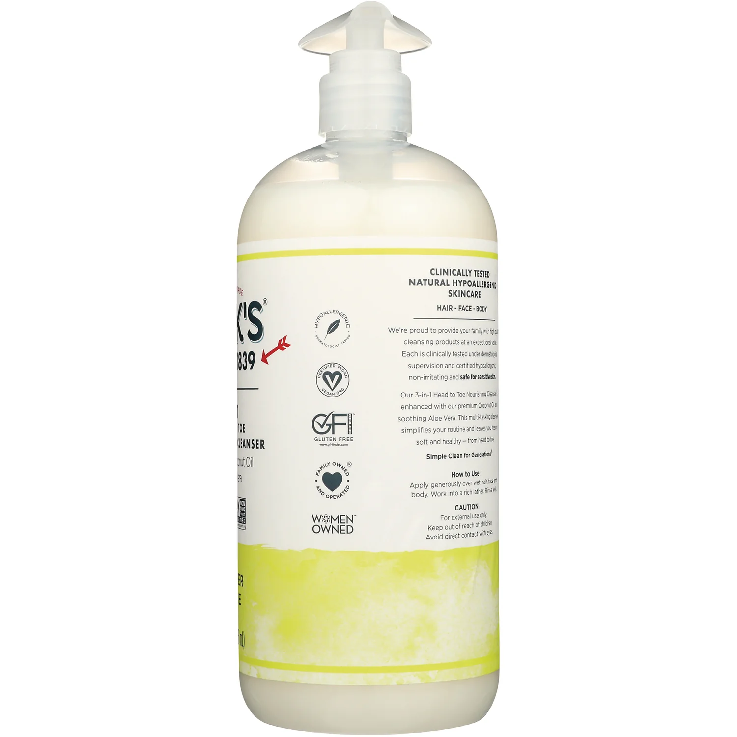 3-in-1 Head to Toe Nourishing Cleanser - Juniper & Lime - Image 3