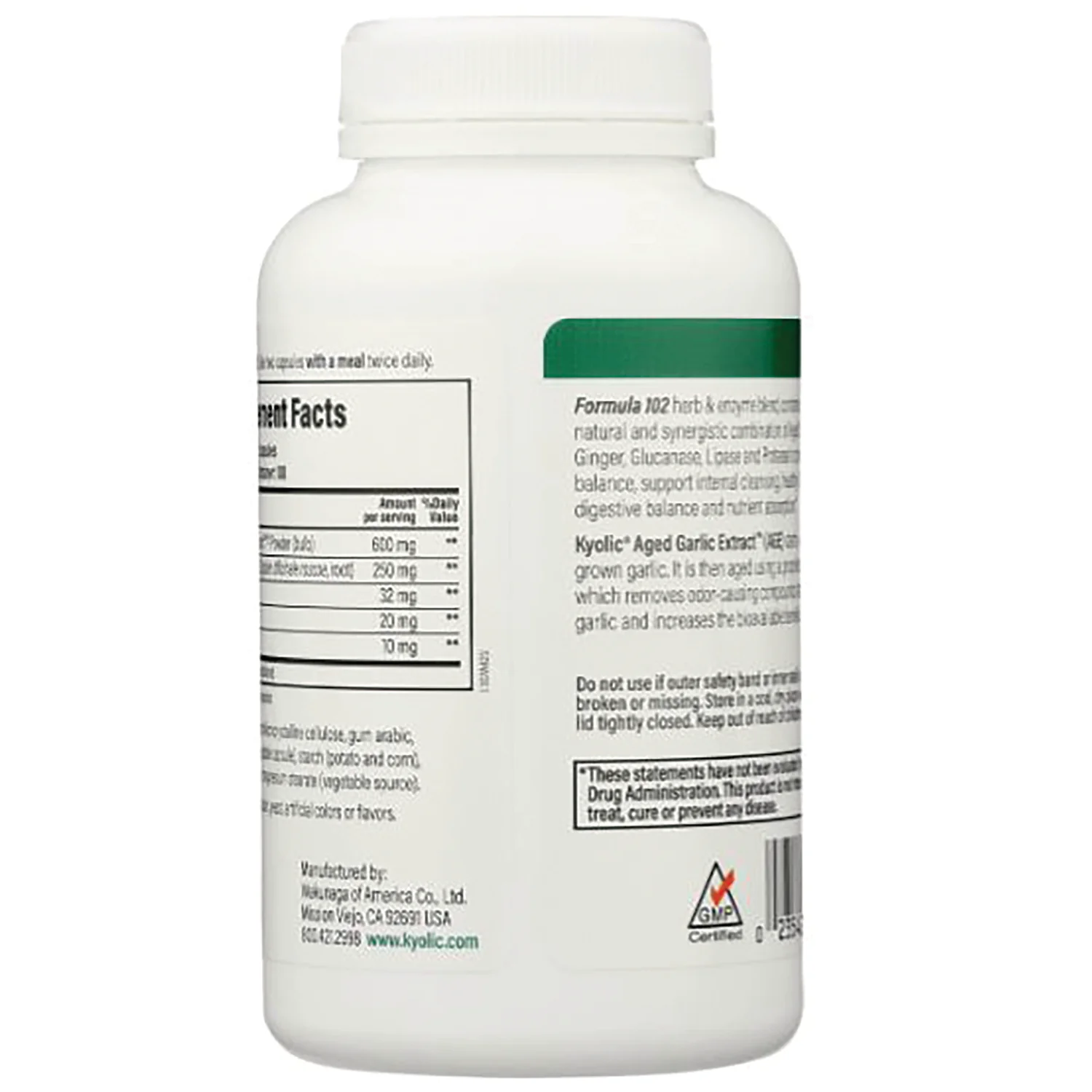 #102 Aged Garlic Extract Cleanse & Digestion - Image 3