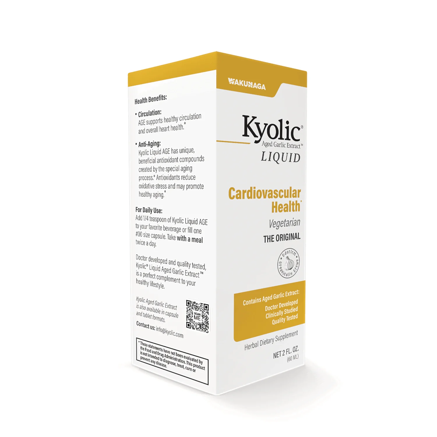 Aged Garlic Extract Vegetarian Liquid - Cardiovascular