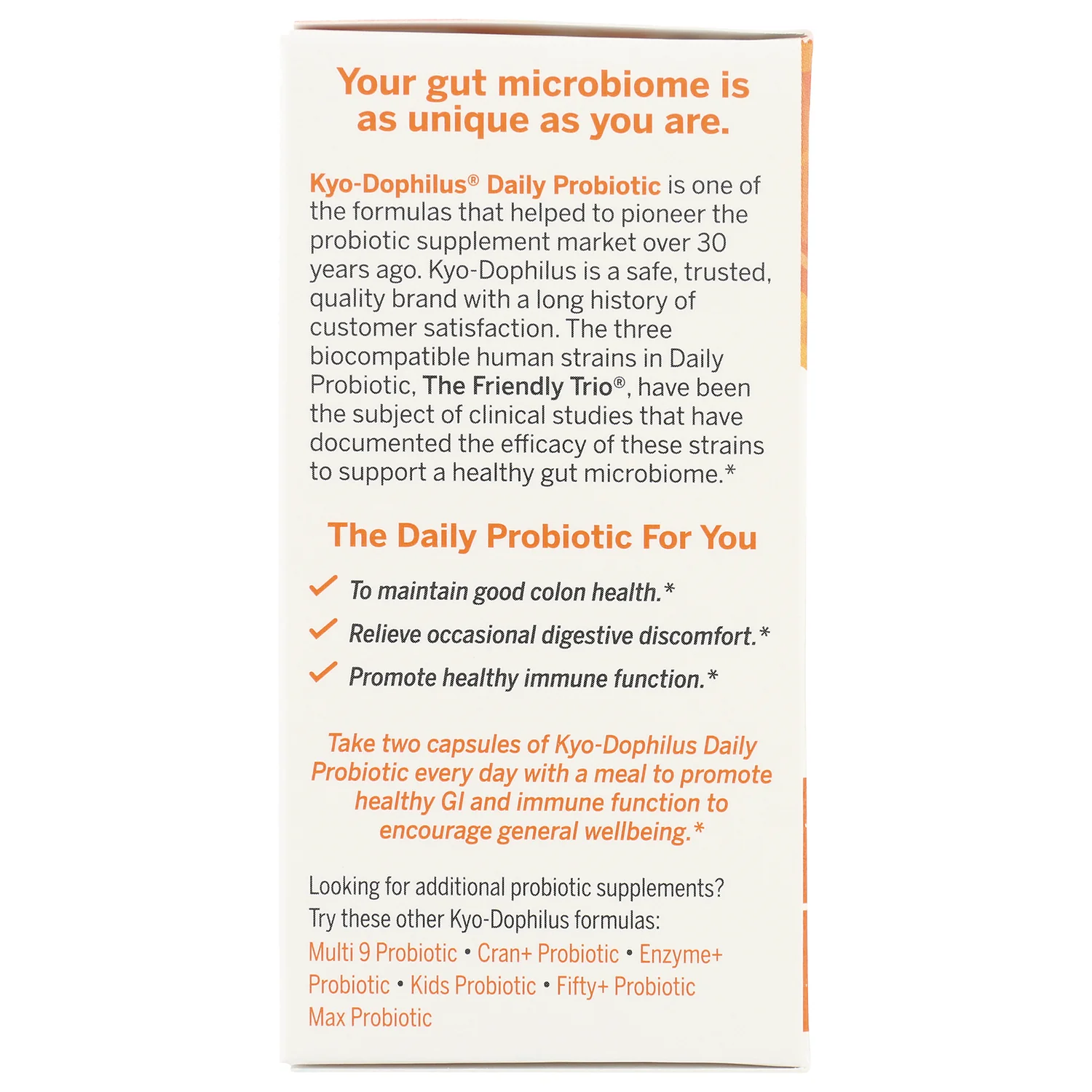 Kyo-Dophilus Daily Probiotic - Image 3