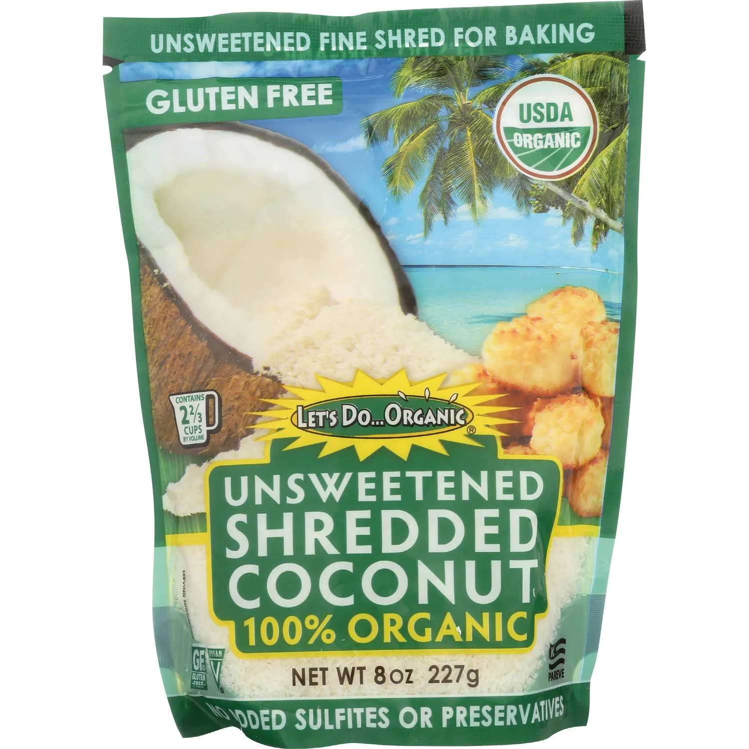 Unsweetened Coconut - 100% Organic - Image 2