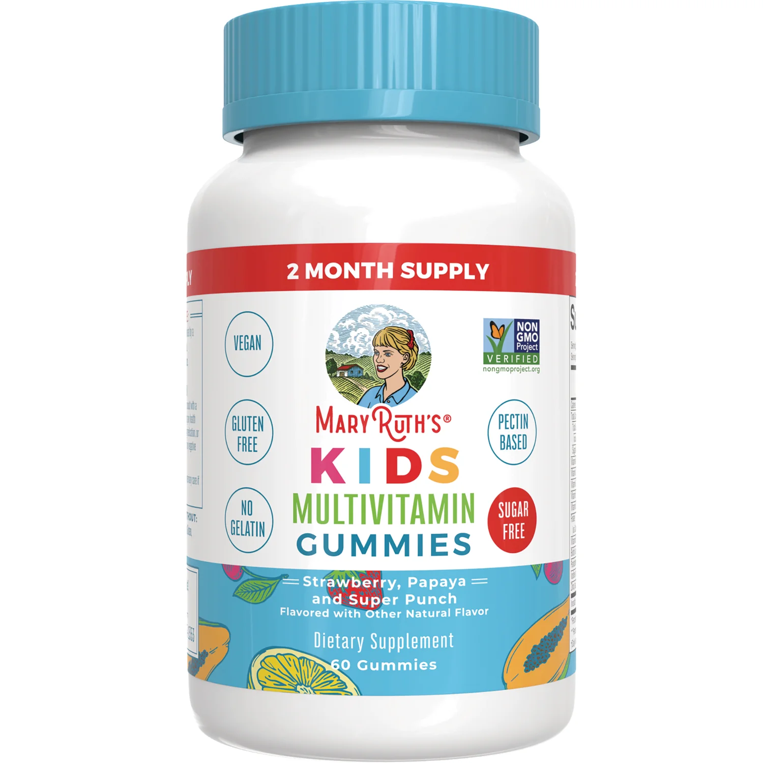 Kids Multivitamin Gummies - Strawberry Papaya & Super Punch