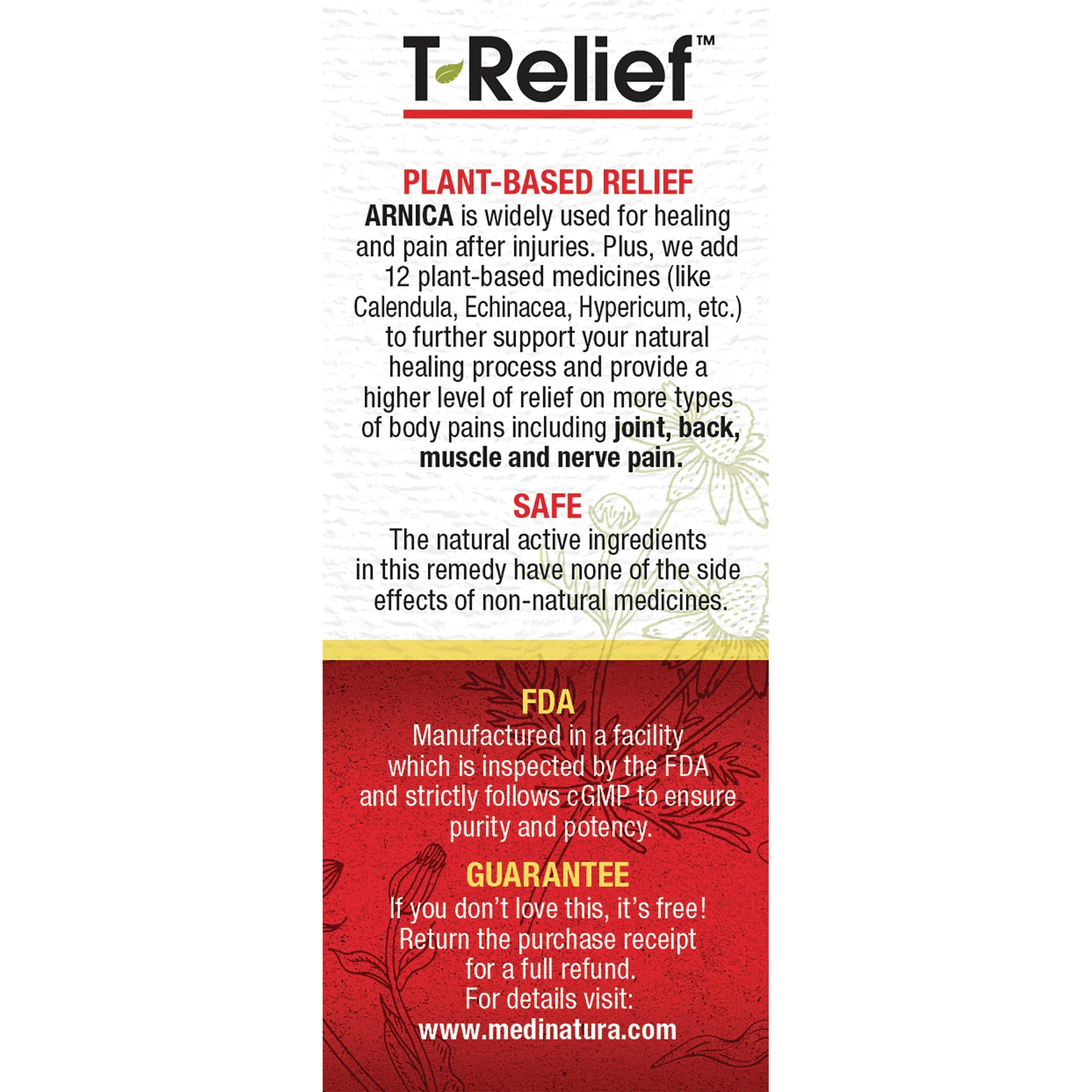 T-Relief Arnica +12 Extra Strength Plant Power - Image 4