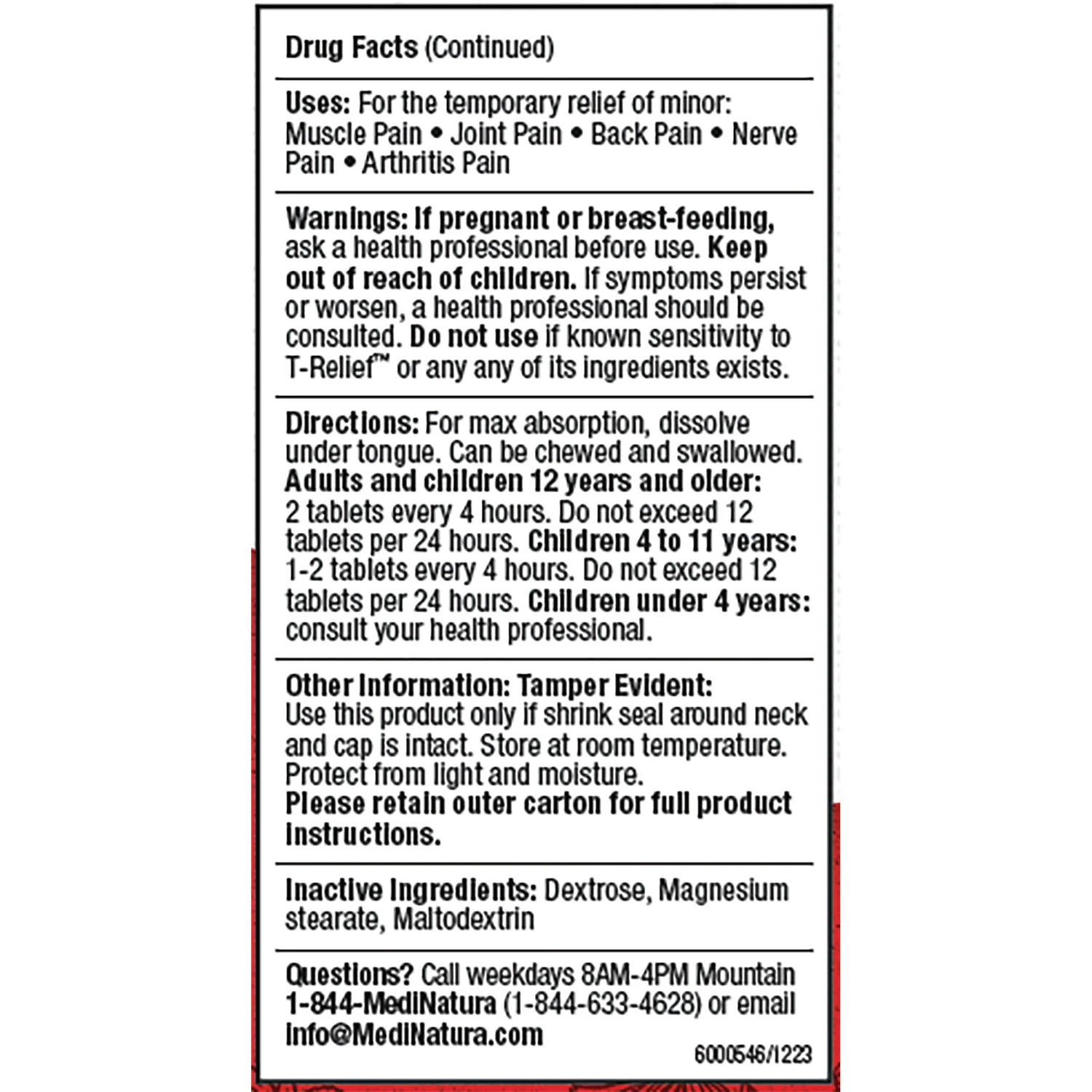 T-Relief Arnica + 12 - Image 3