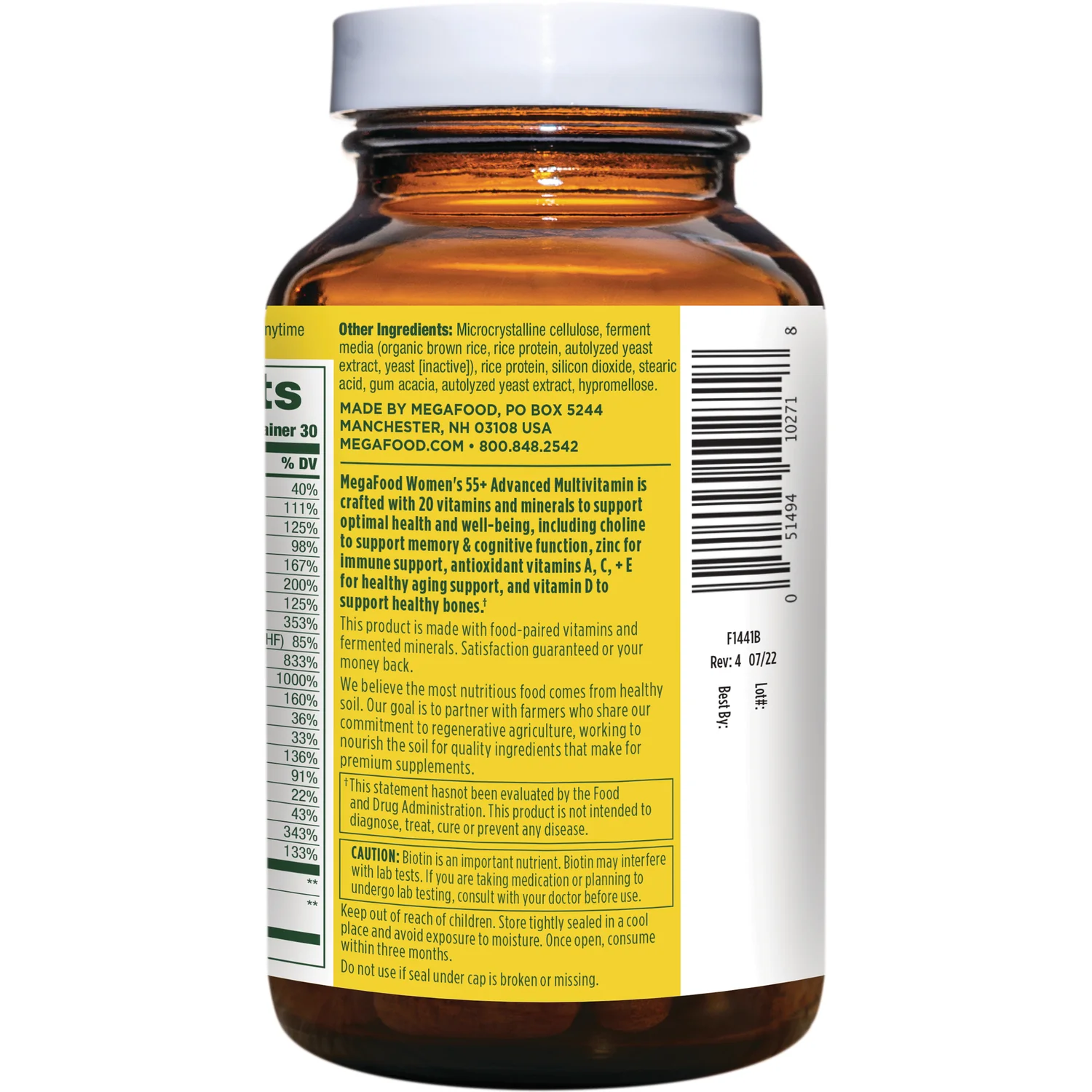 Women's 55+ Advanced Multivitamin - Image 3