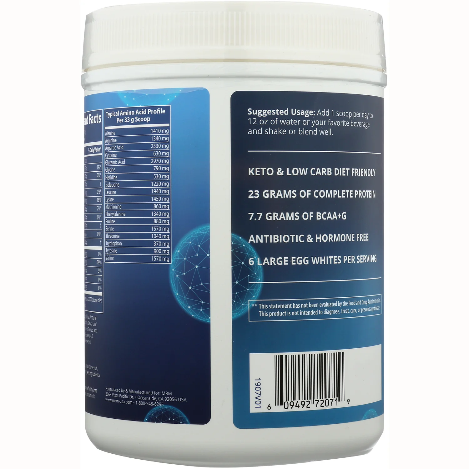 Egg White Protein - Vanilla - Image 3