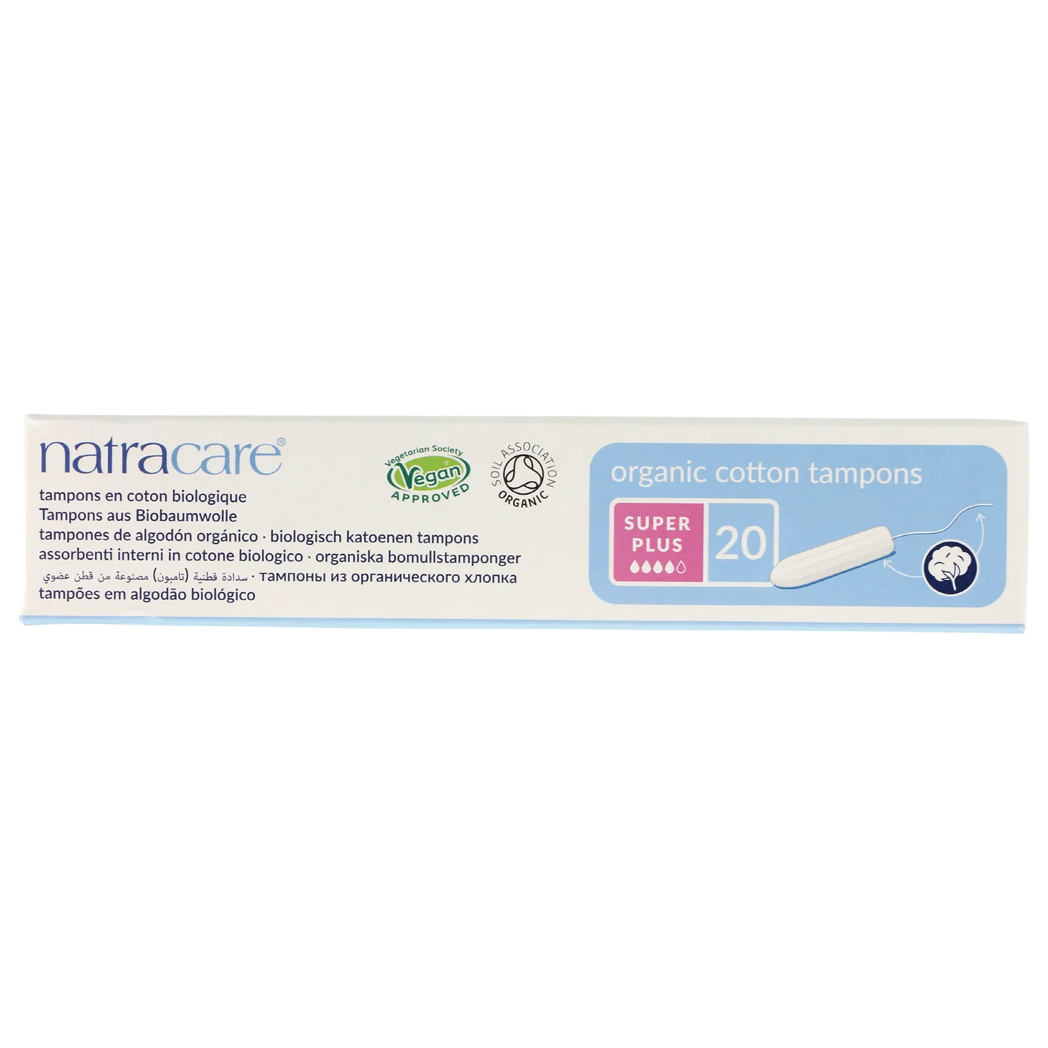 Organic Cotton Tampons - Super Plus - Image 4