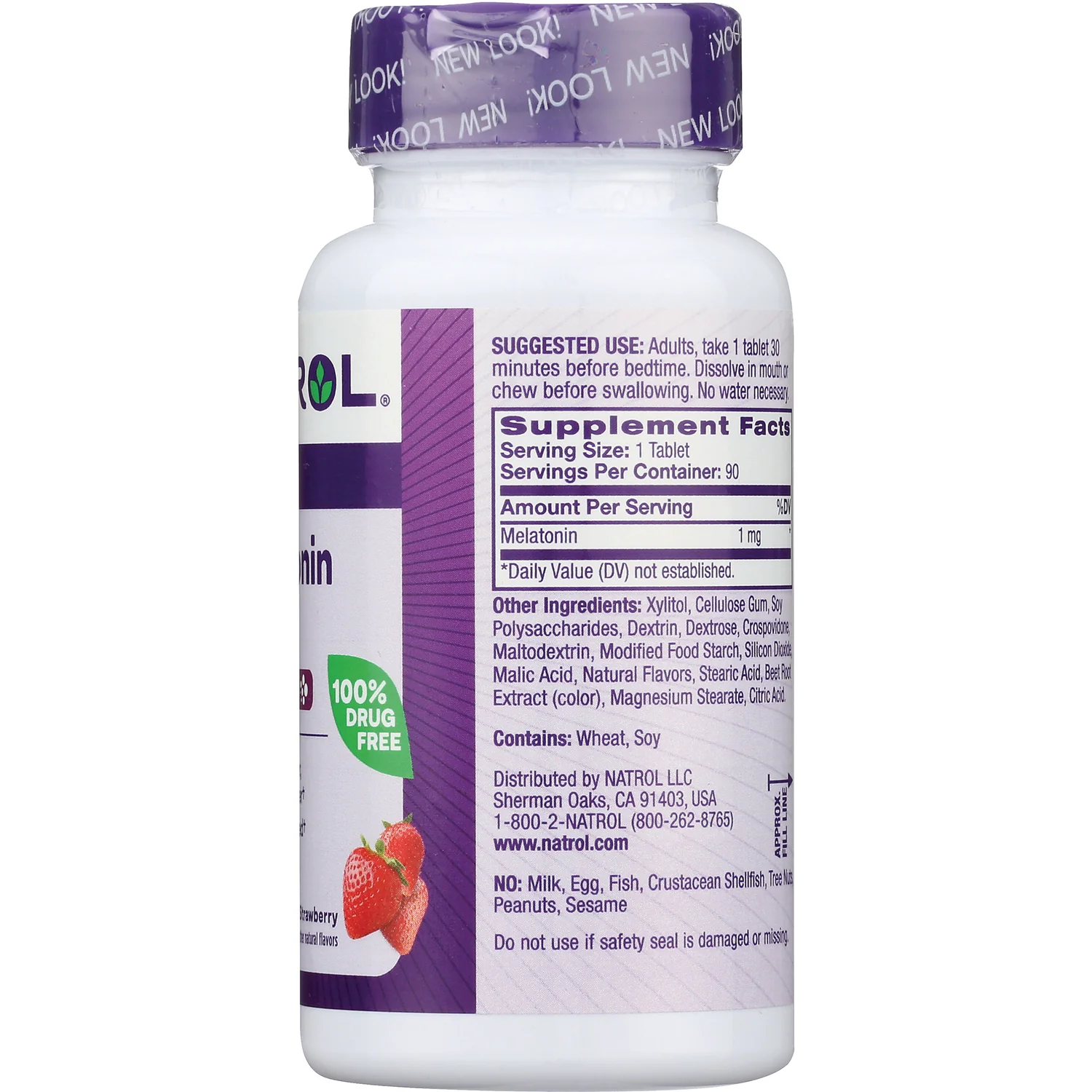 Melatonin Fast Dissolve - Strawberry - Image 2