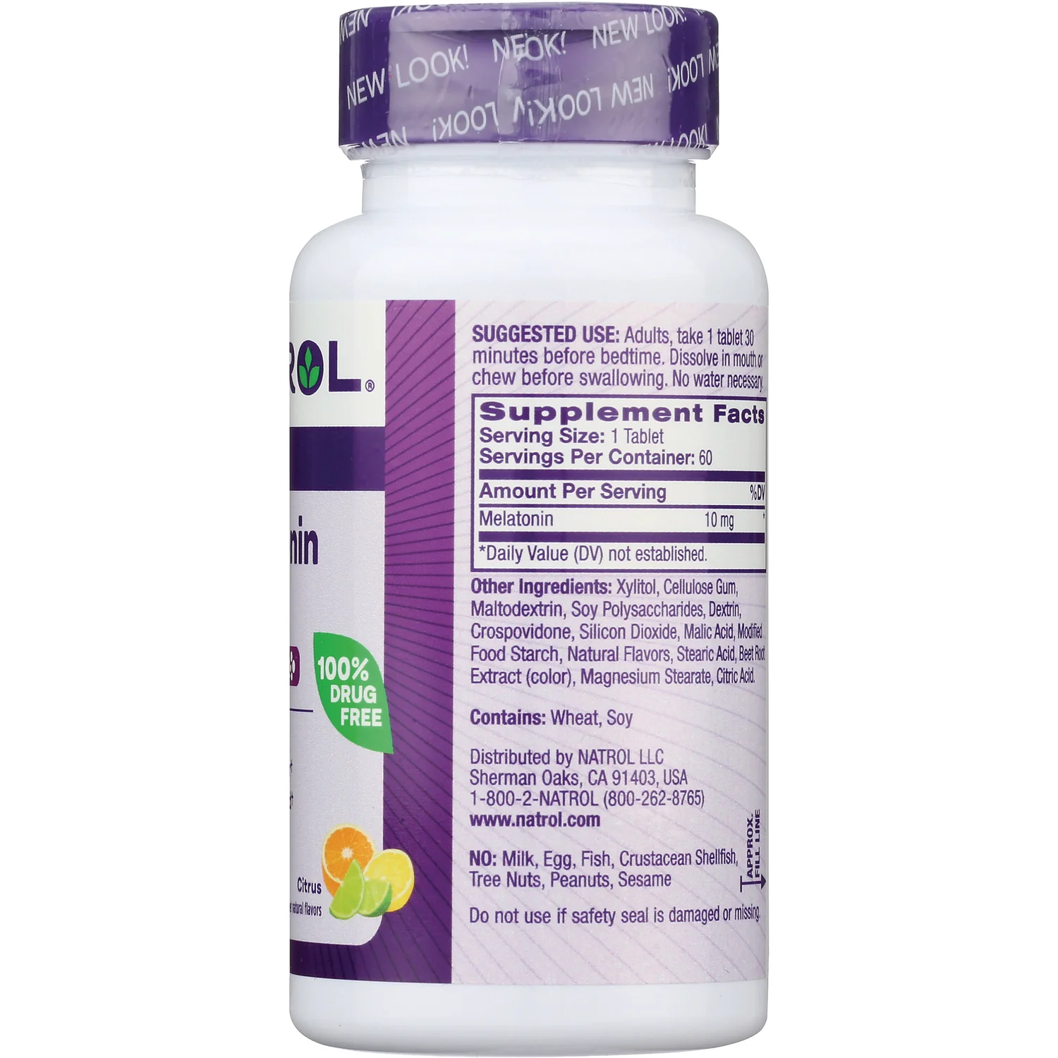 Melatonin Fast Dissolve - Citrus - Image 2