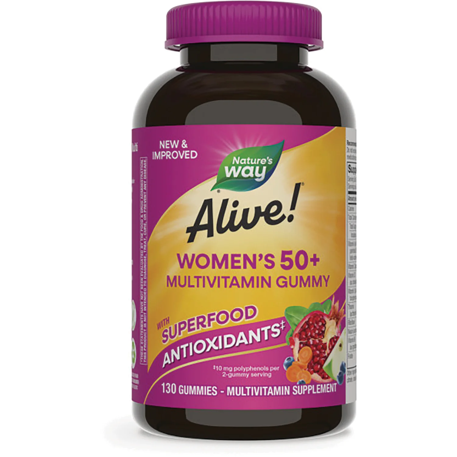 Alive! Women's 50+ Multivitamin Gummy - Mixed Berry - Image 2