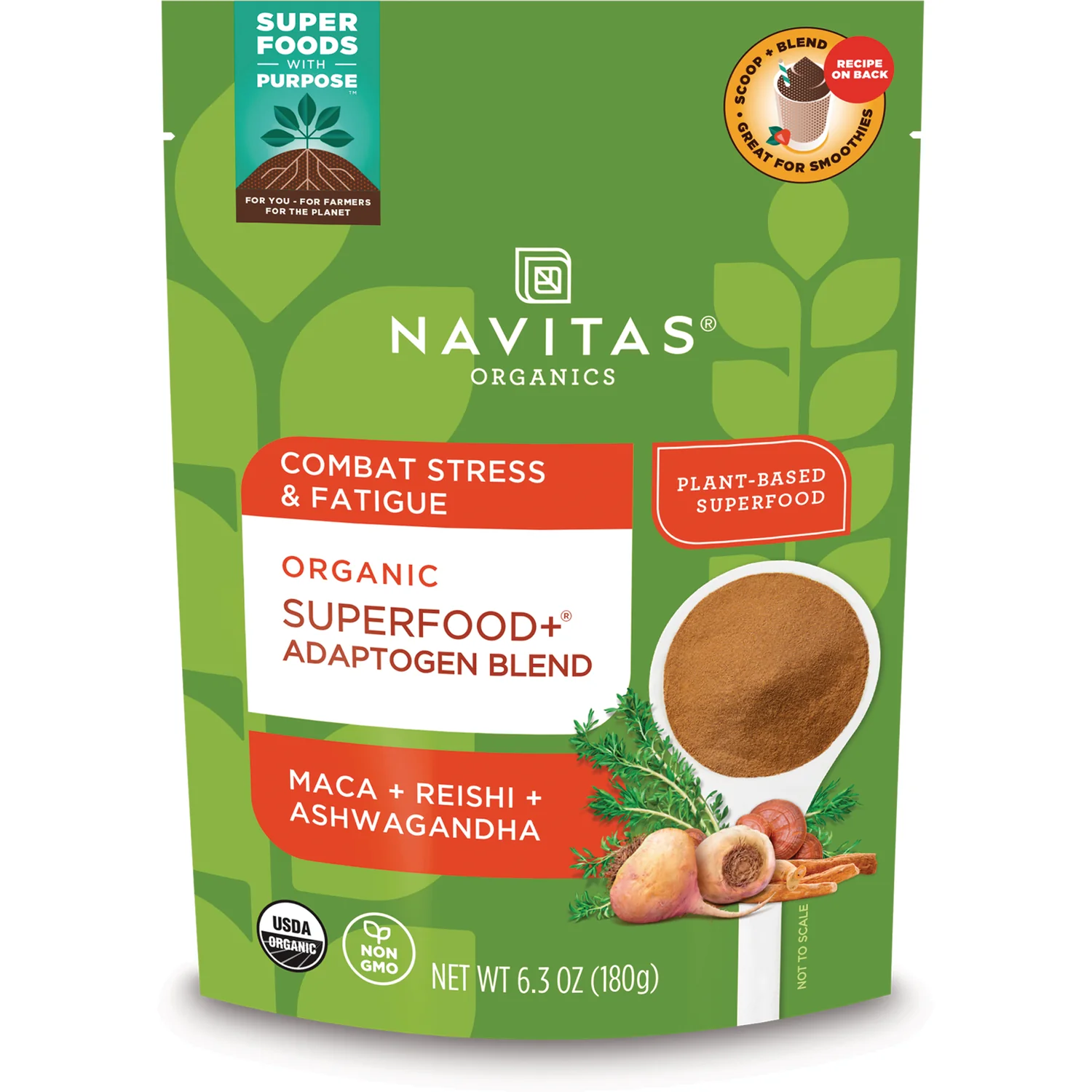 Organic SuperFood+ Adaptogen Blend