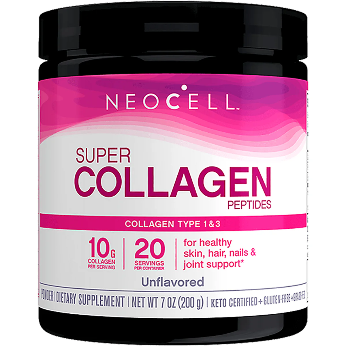Super Collagen Peptides Type 1 & 3 - Unflavored