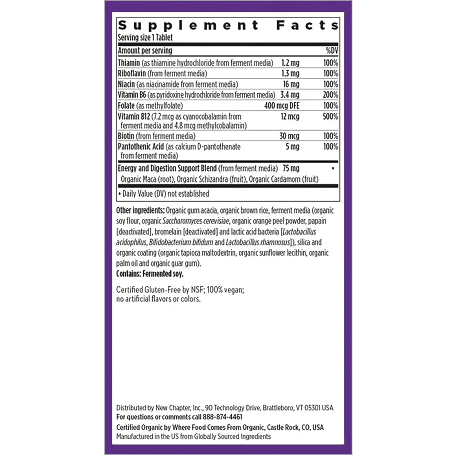 Fermented Vitamin B Complex - Image 2