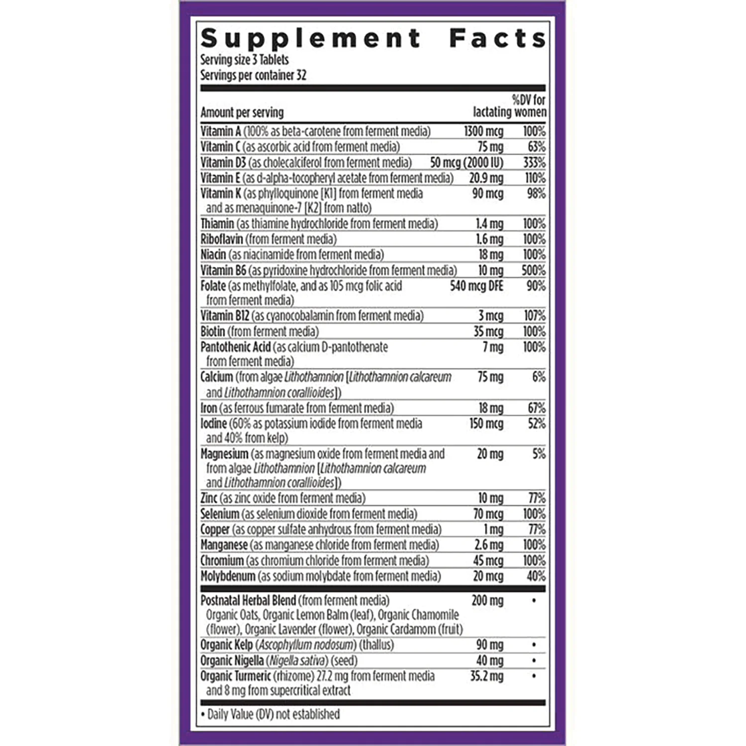 Perfect Postnatal Multivitamin - Image 2