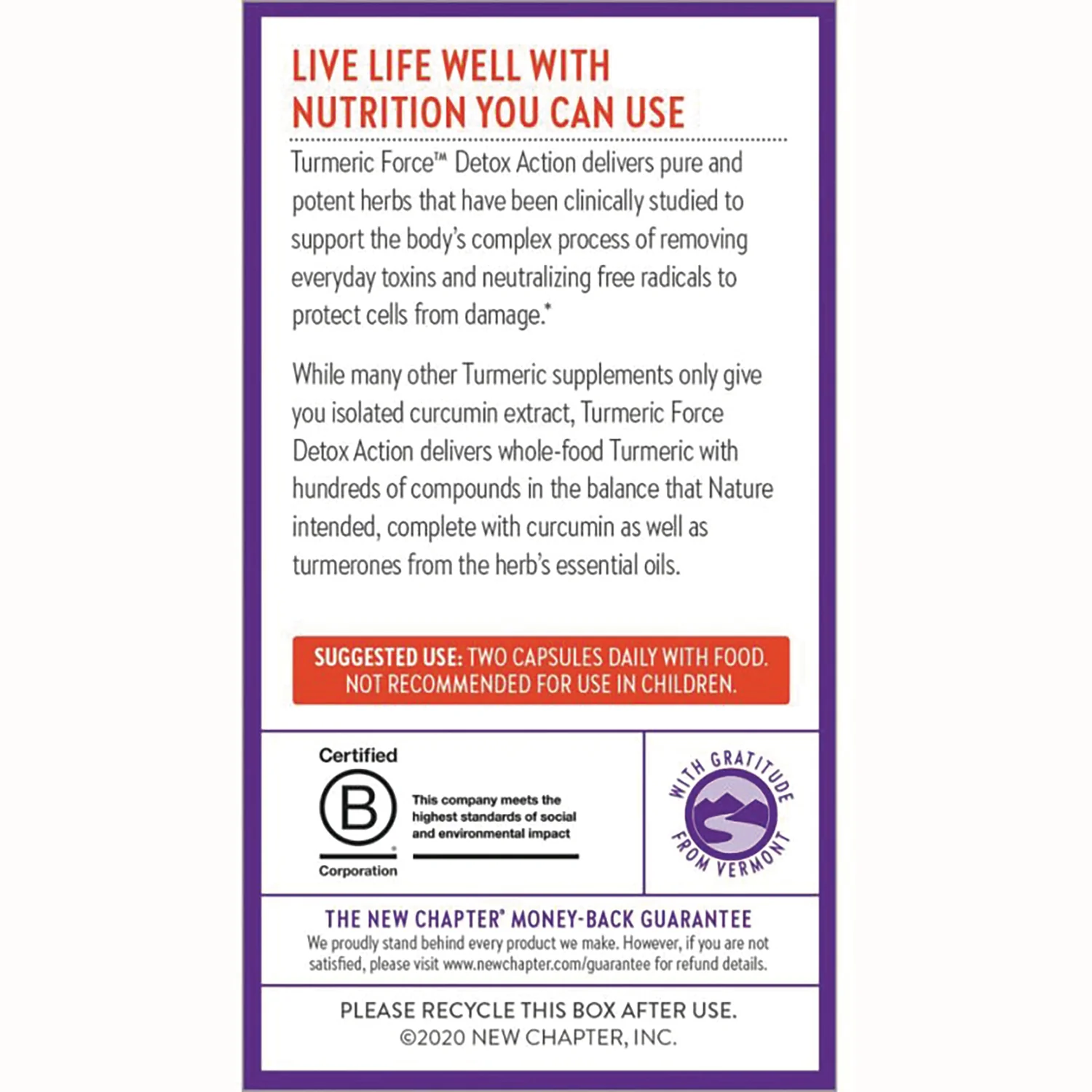 Turmeric Force Detox Action - Image 3