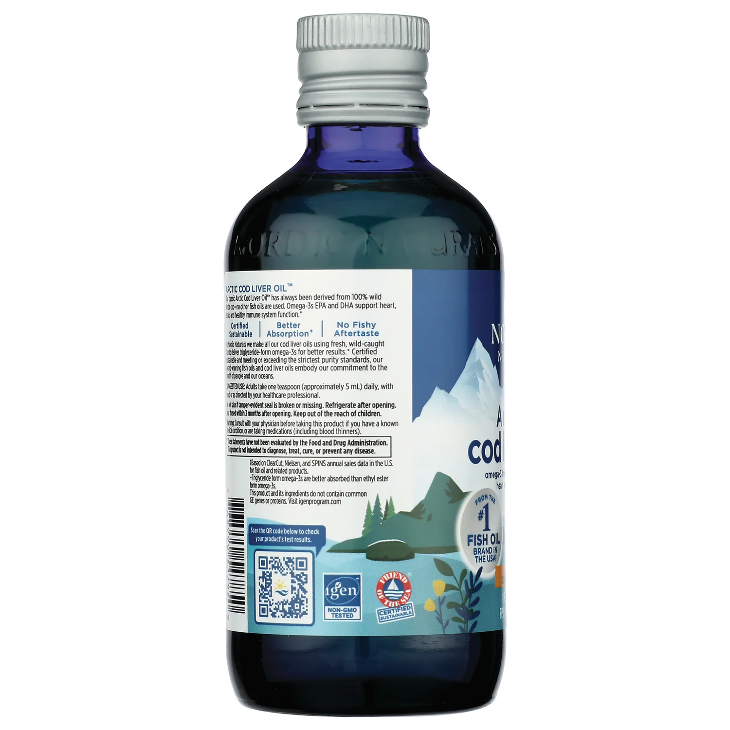 Arctic Cod Liver Oil - Orange - Image 4
