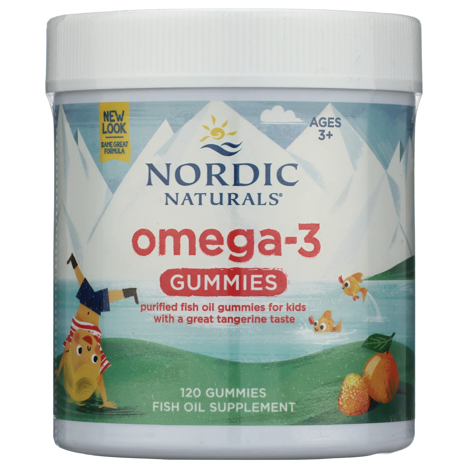 Kids Omega-3 Gummies - Tangerine - Image 2