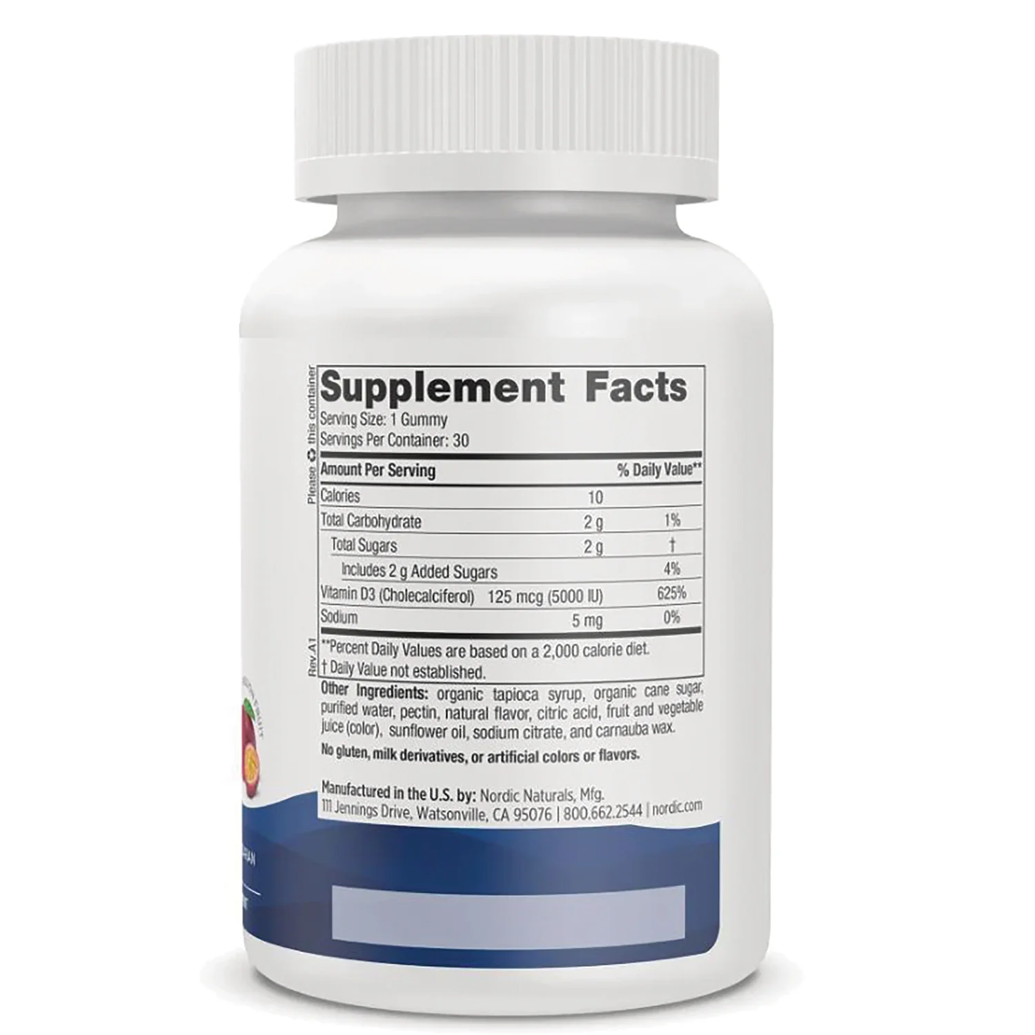 Vitamin D3 Gummies - Passion Fruit - Image 2