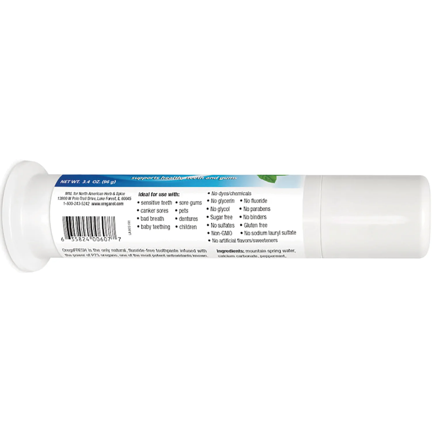 OregaFRESH P73 Toothpaste - Mint - Image 3
