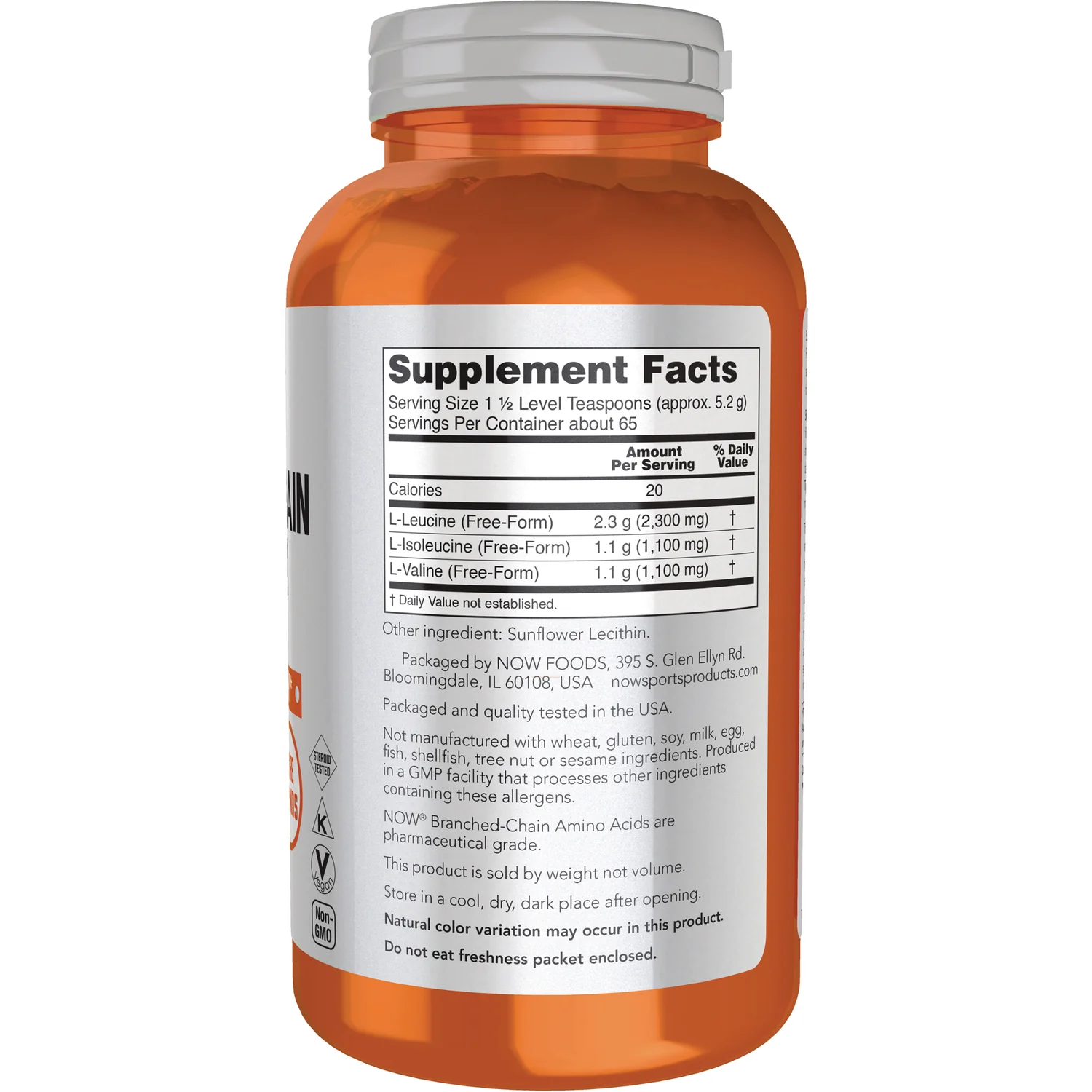 Branched Chain Amino Acid Powder - Image 2