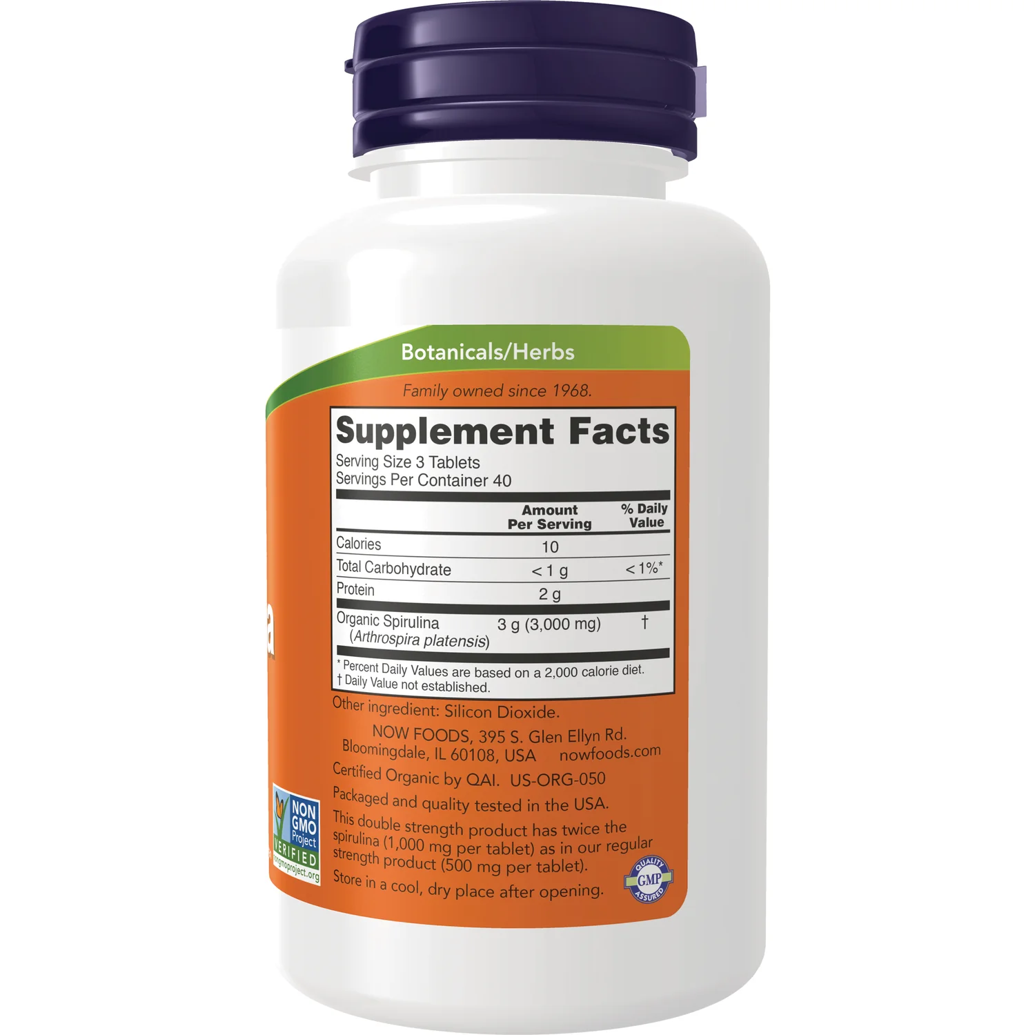 Certified Organic Spirulina - Double Strength - Image 2