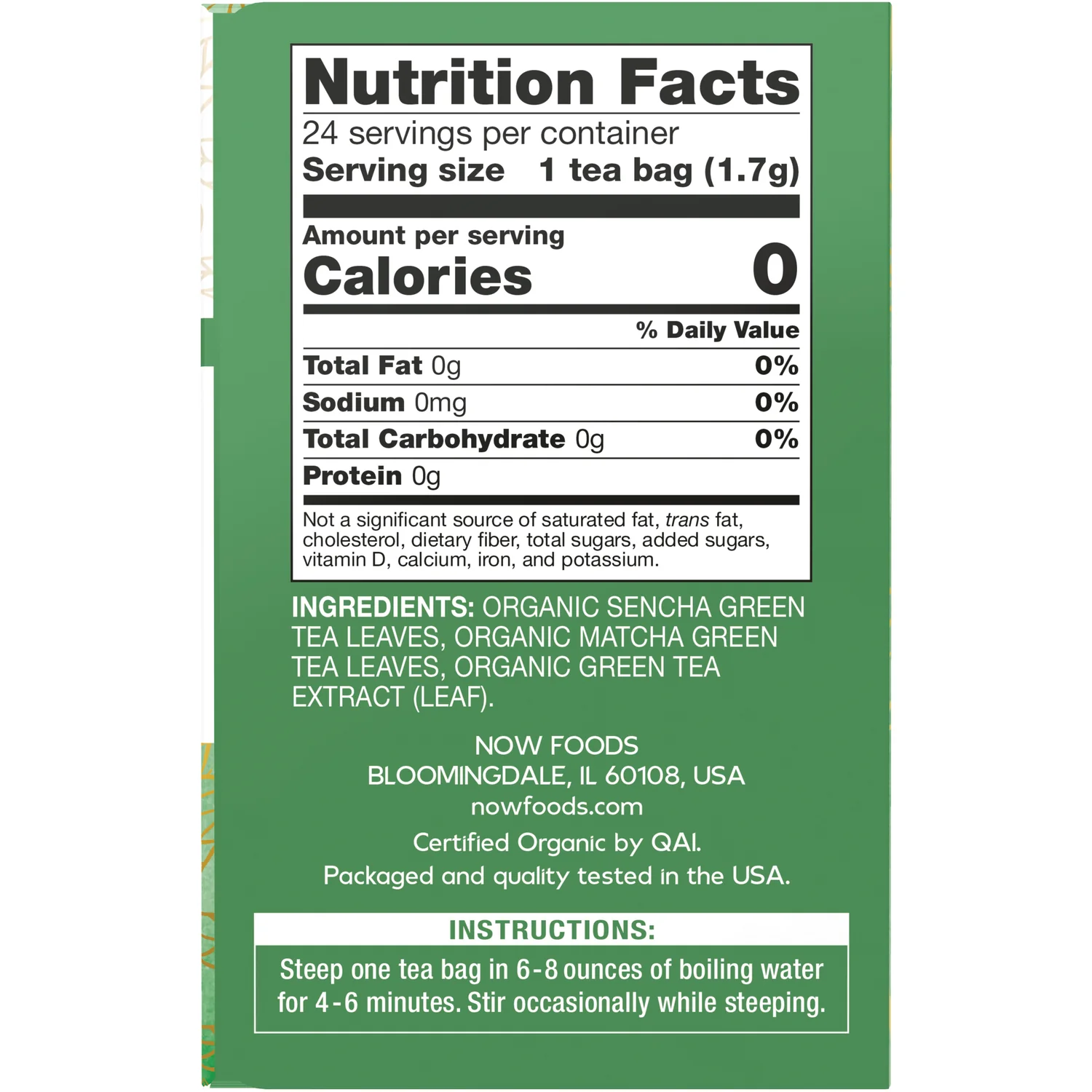 Organic Green Kick Tea - Image 2